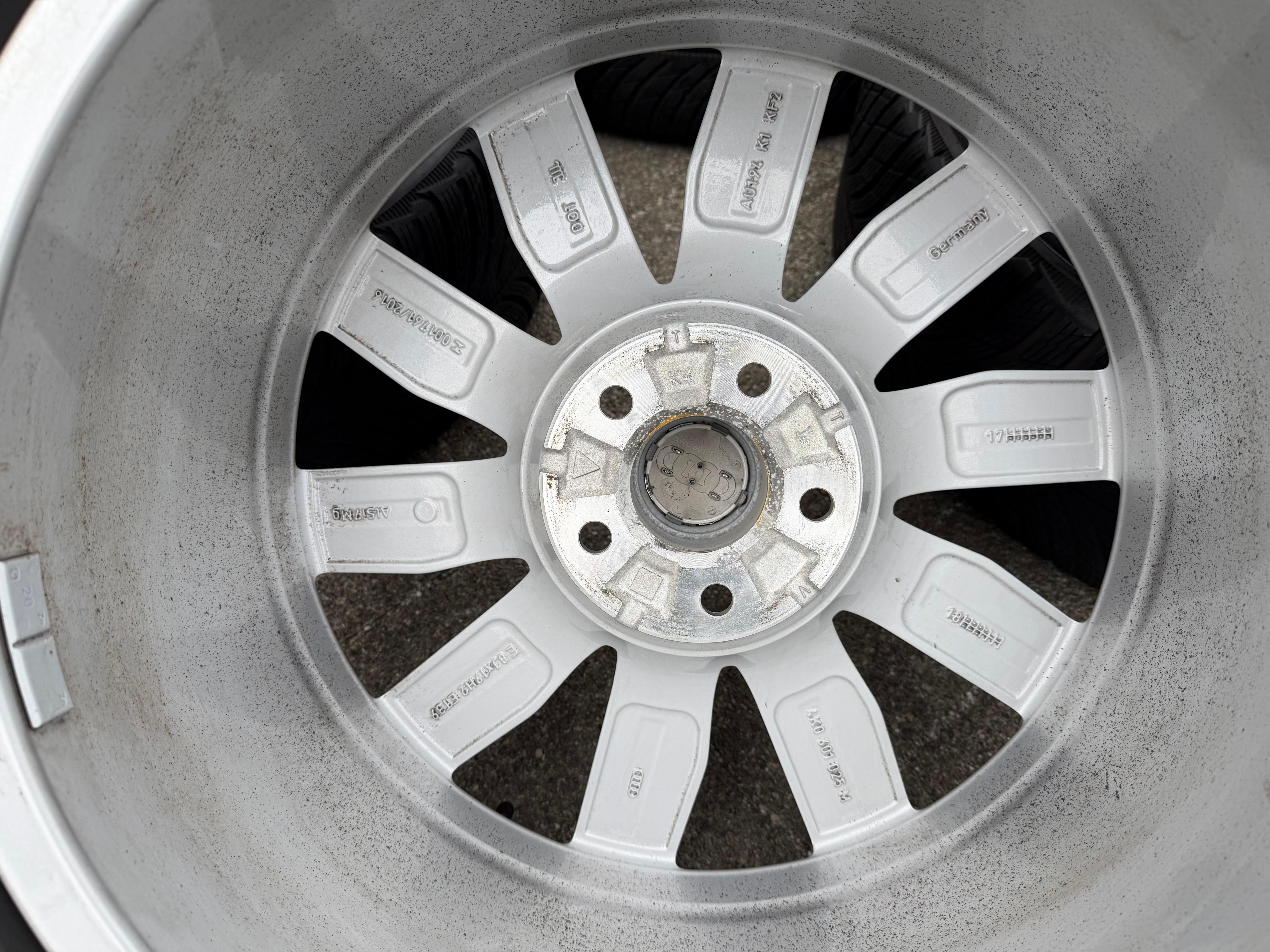 4 Original 19" Alu Winterräder Audi A6 S6 C8 4K 4K0601025M 245/45R19 102V Michelin