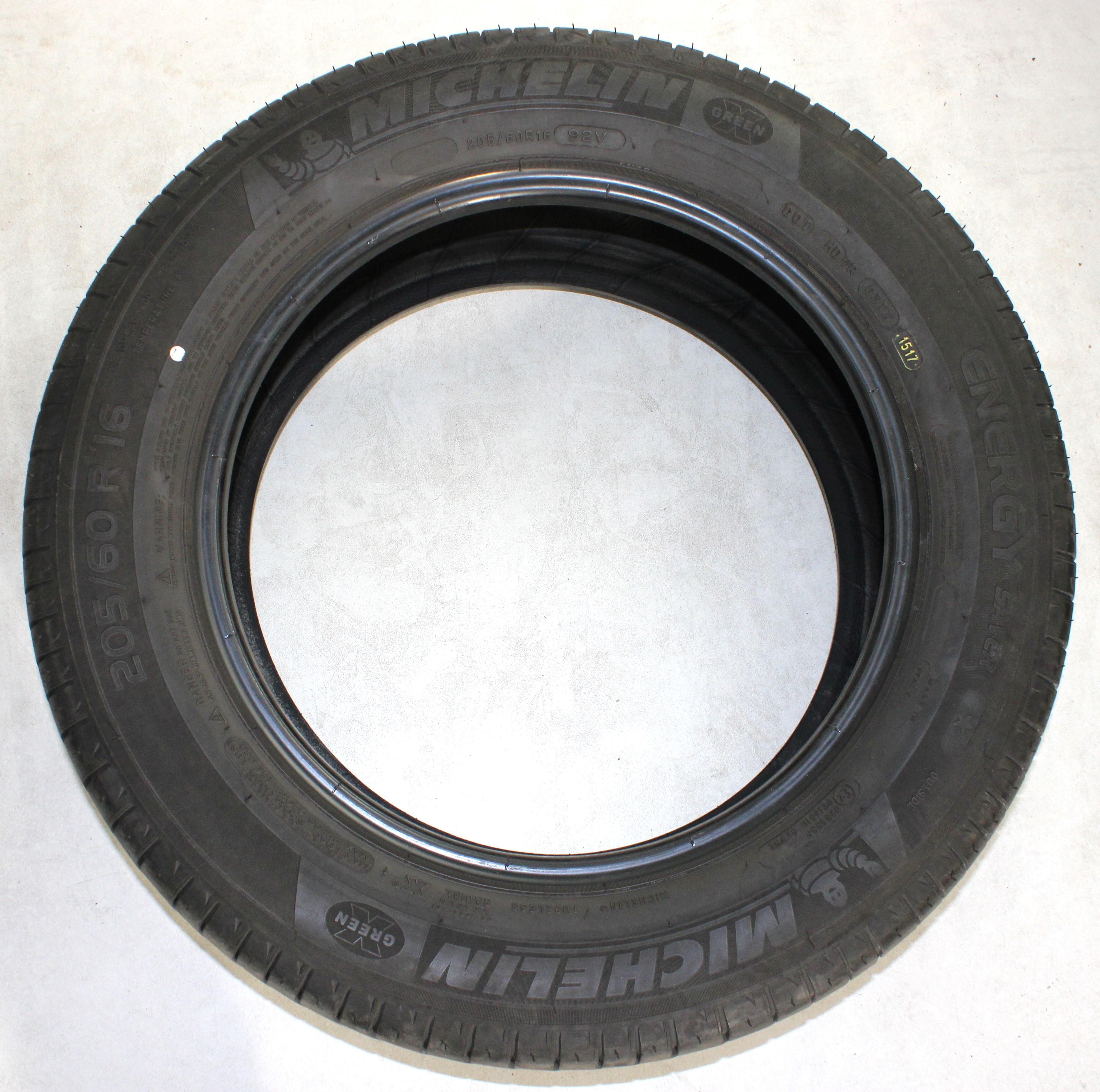 2 x 205/60R16 92V Sommerreifen Michelin Energy Saver* 5,5mm 2017
