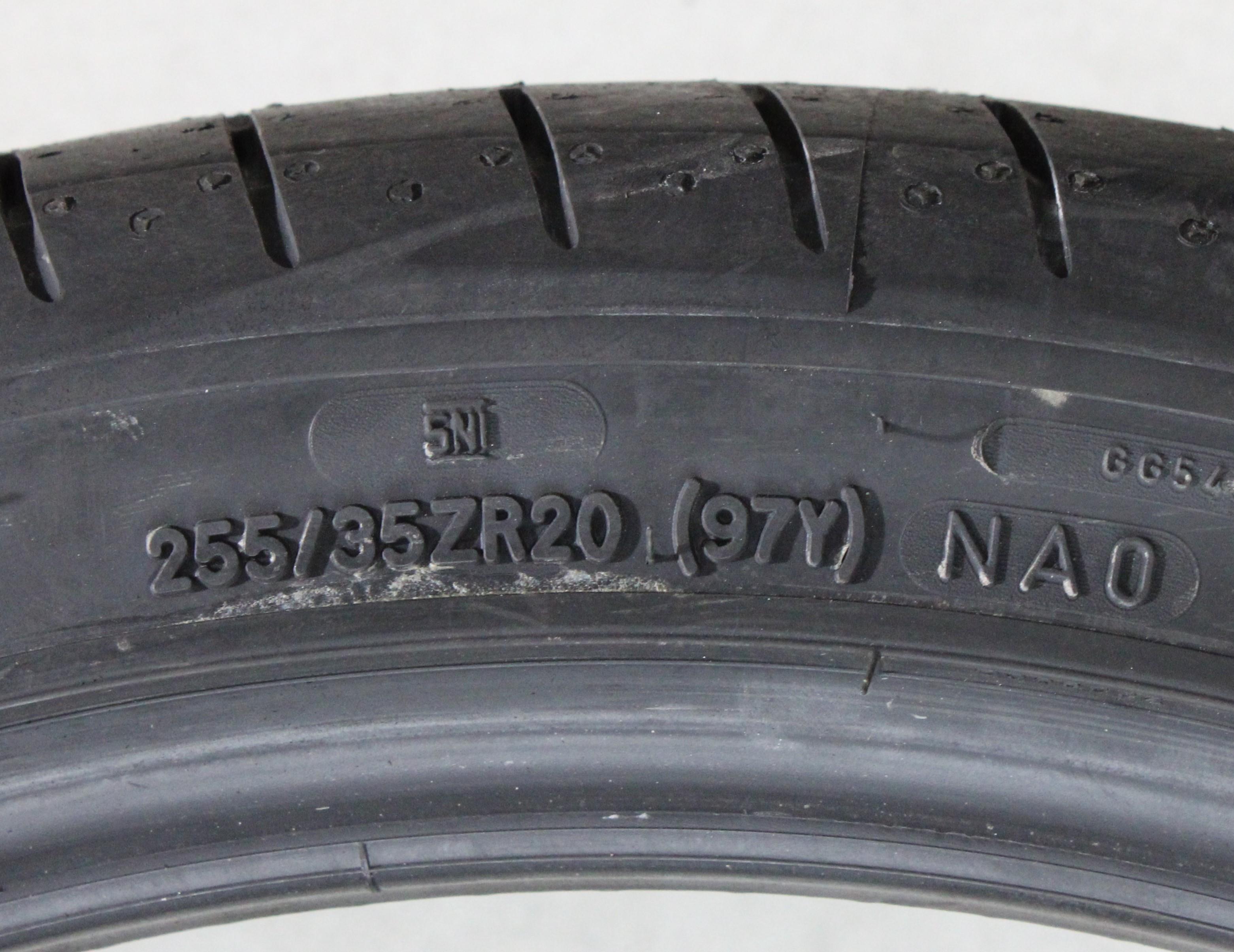 2 neumáticos de verano Goodyear Eagle F1 Super Sport NA0, 255/35R20 97Y, con dibujo completo, 2024 XL