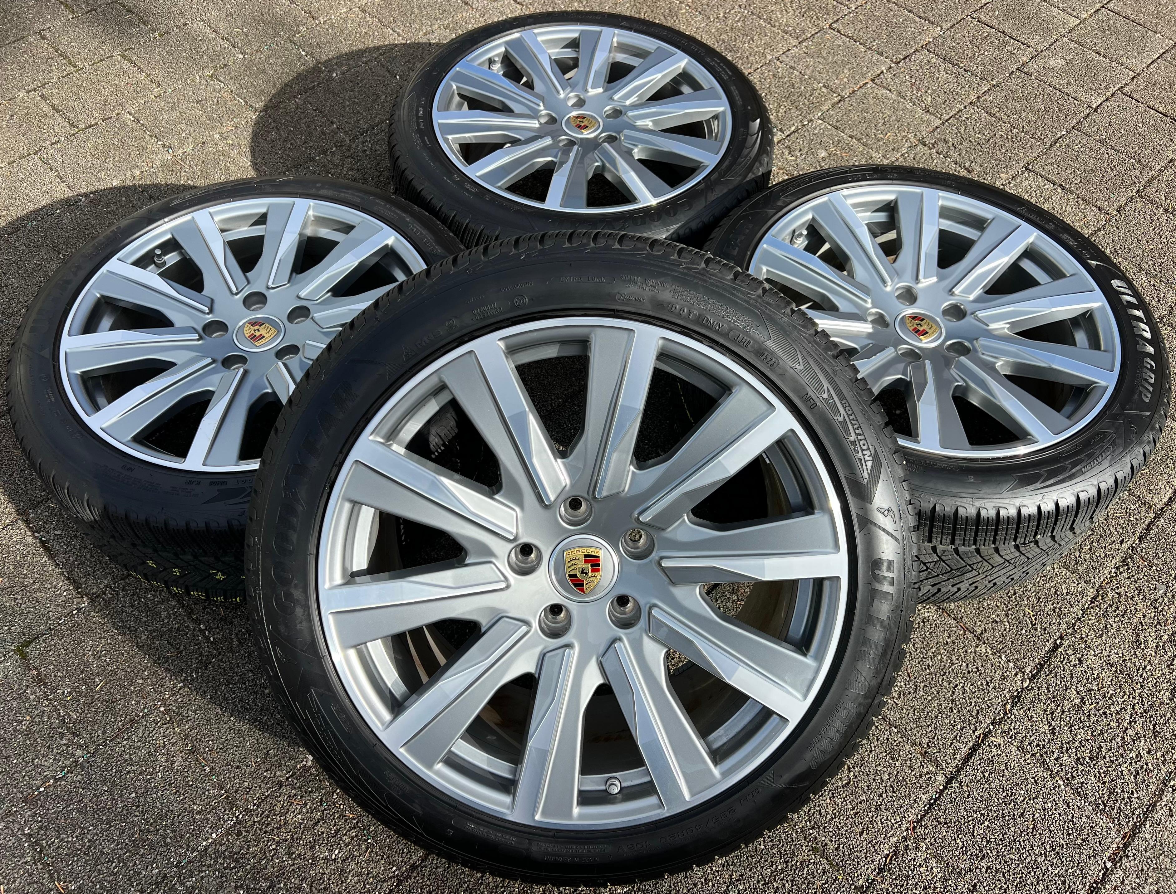 4 ORIGINAL 20" ALU WINTERRÄDER PORSCHE TAYCAN TEQUIPMENT RDKS FREIHAUS
