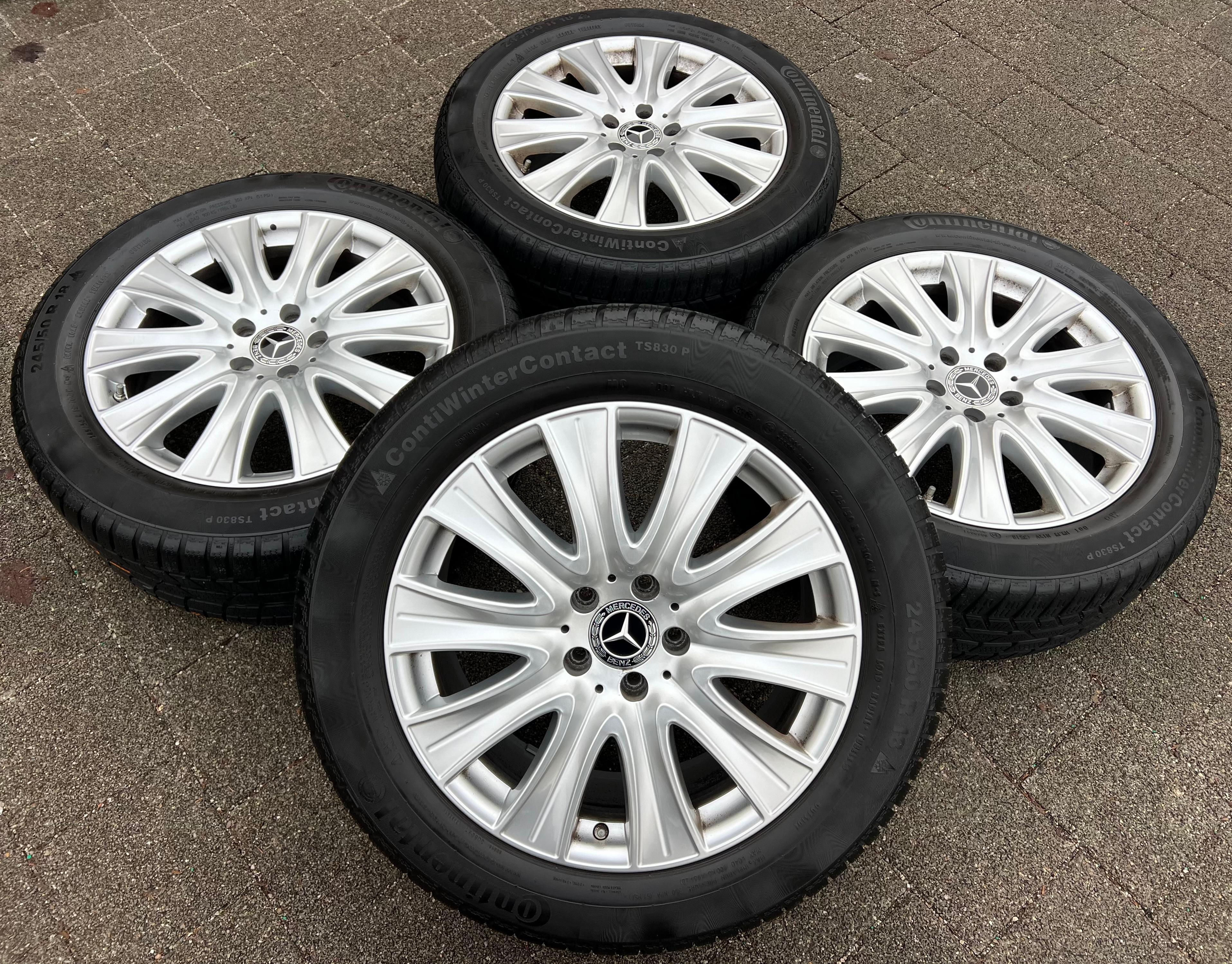 4 ORIGINAL 18" ALUFELGEN MERCEDES S-KLASSE W222 A2224010902 8x18 ET41 RDKS