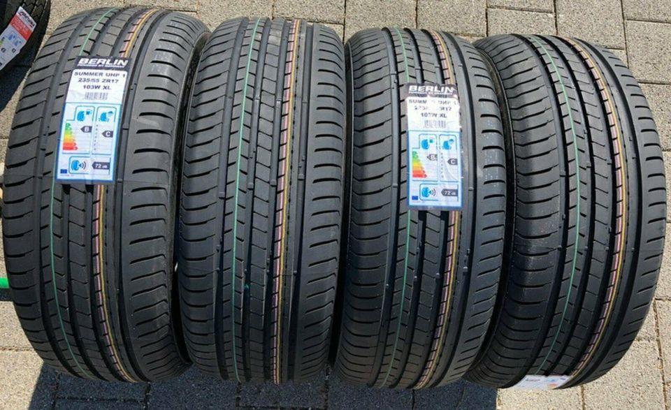 4 X 235/55R17 103W BERLIN TIRE SUMMER UHP1 SOMMERREIFEN NEU