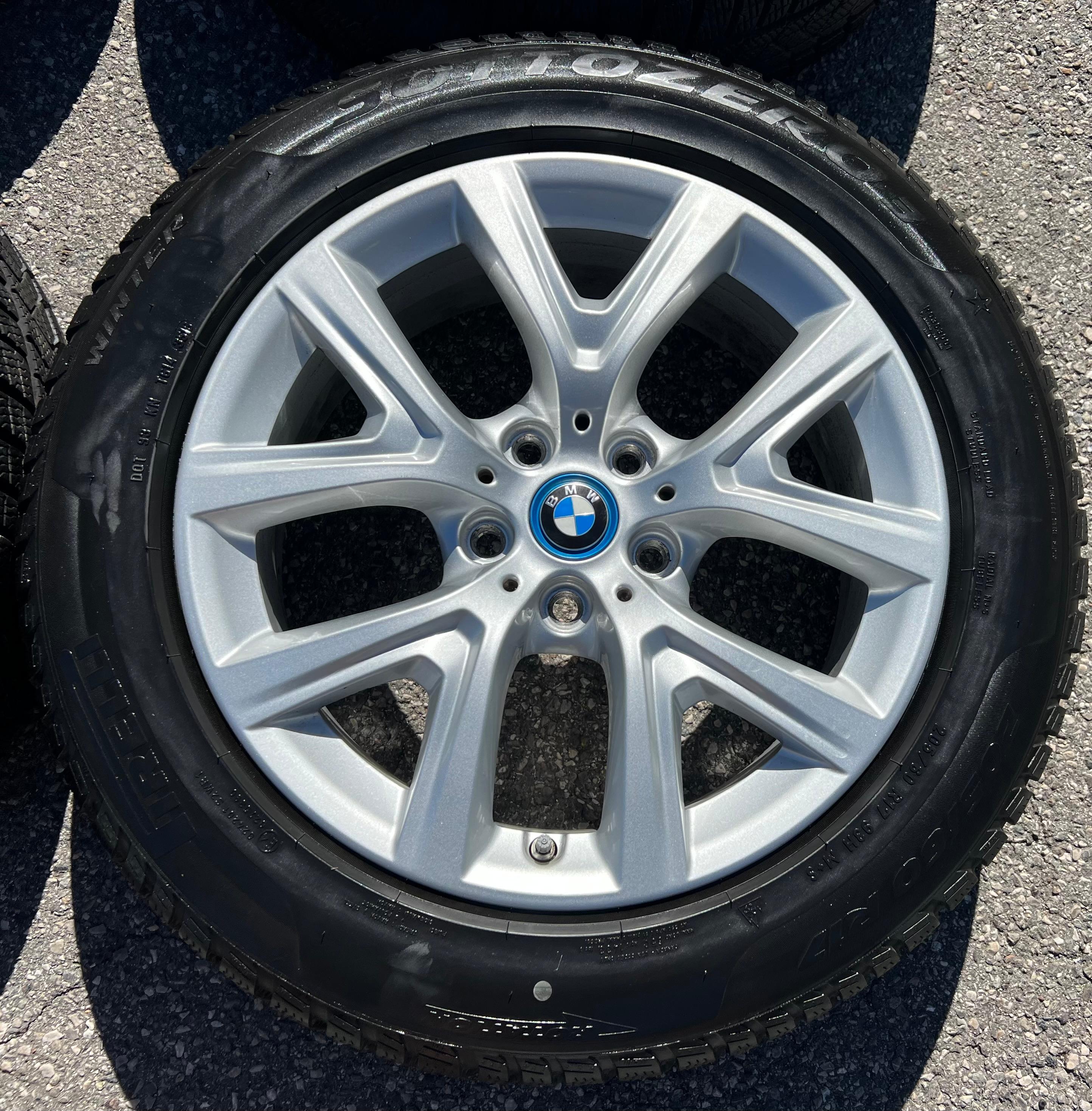 4 ROUES D'HIVER ORIGINALES 17" EN ALU BMW X1 F48 X2 F39 STYLING 574 205/60R17 93H RDKS