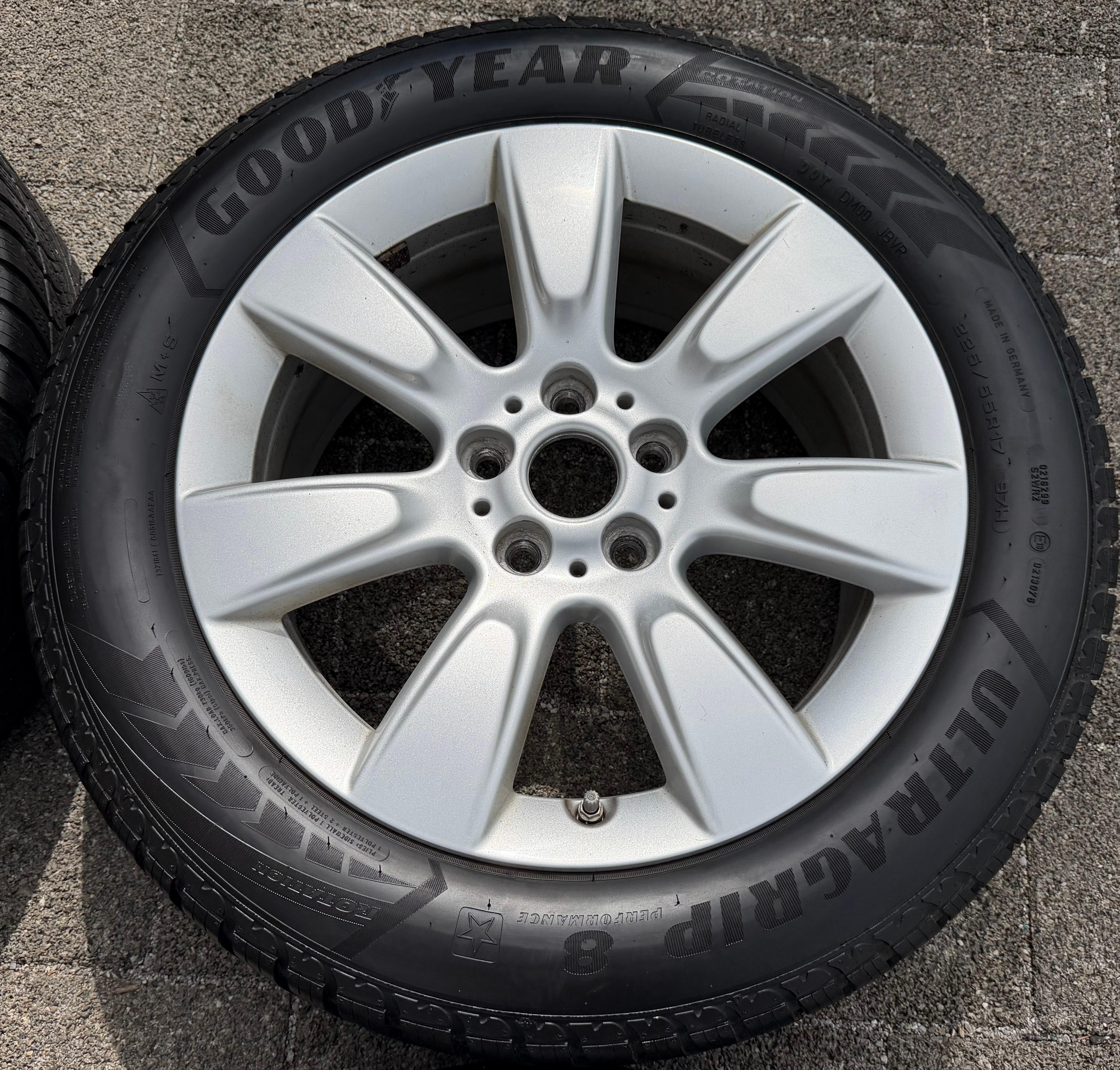 4 ruedas de invierno de aluminio originales de 17" para Mini Countryman F60 225/55R17 97H RDKS 2021 ENVÍO GRATUITO