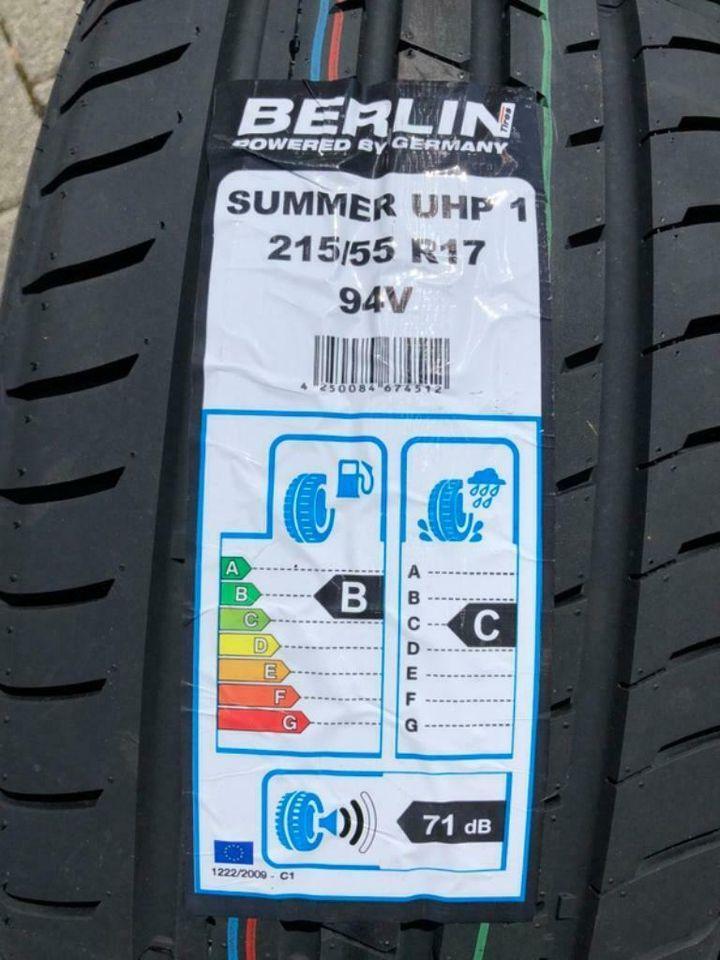 2 x 215/55R17 94V zomerbanden Berlin Tires Summer UHP1 2019