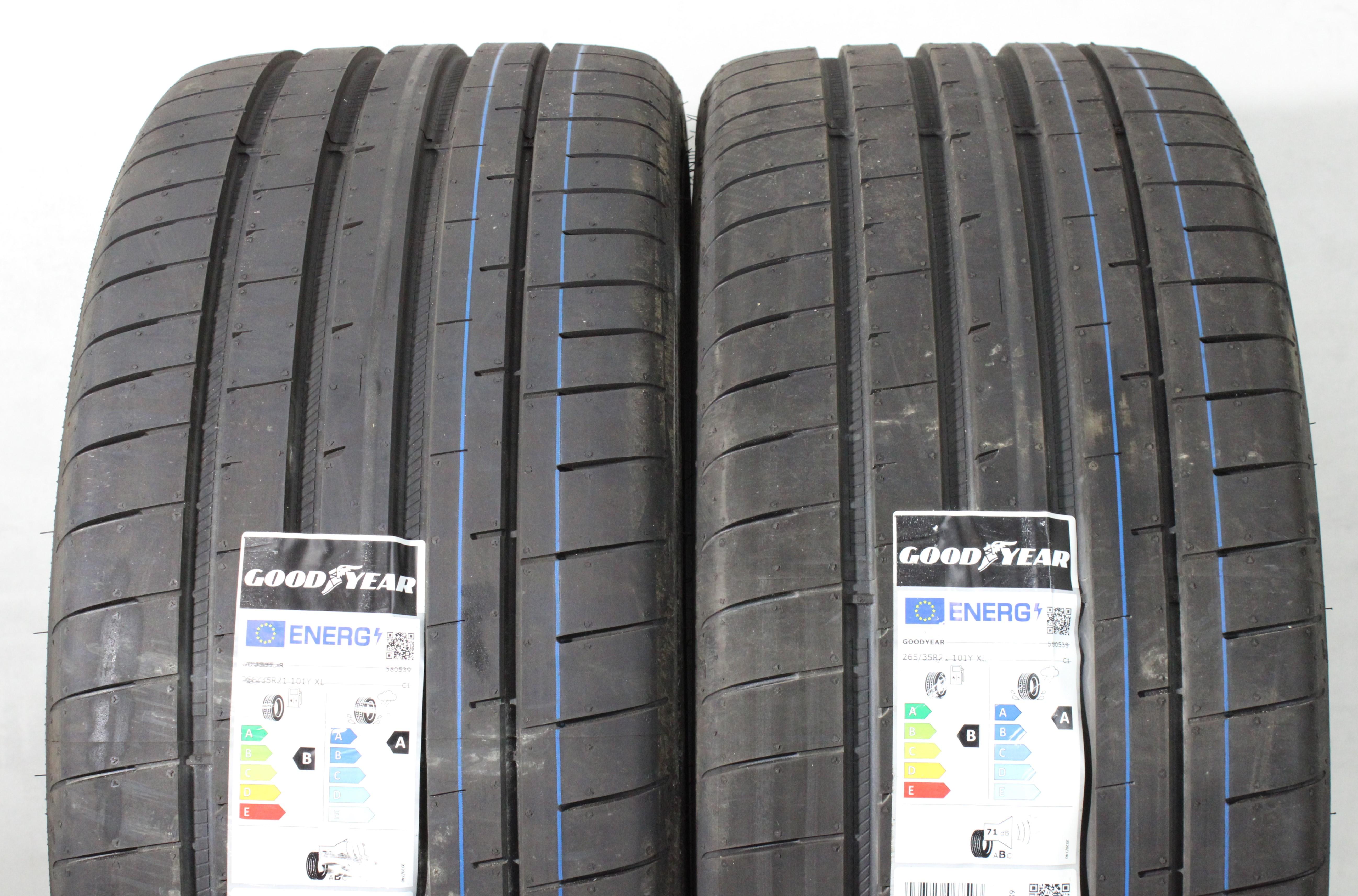 2 neumáticos de verano Goodyear Eagle F1 Asymmetric 5 NFO 2022 XL, 265/35R21 101Y