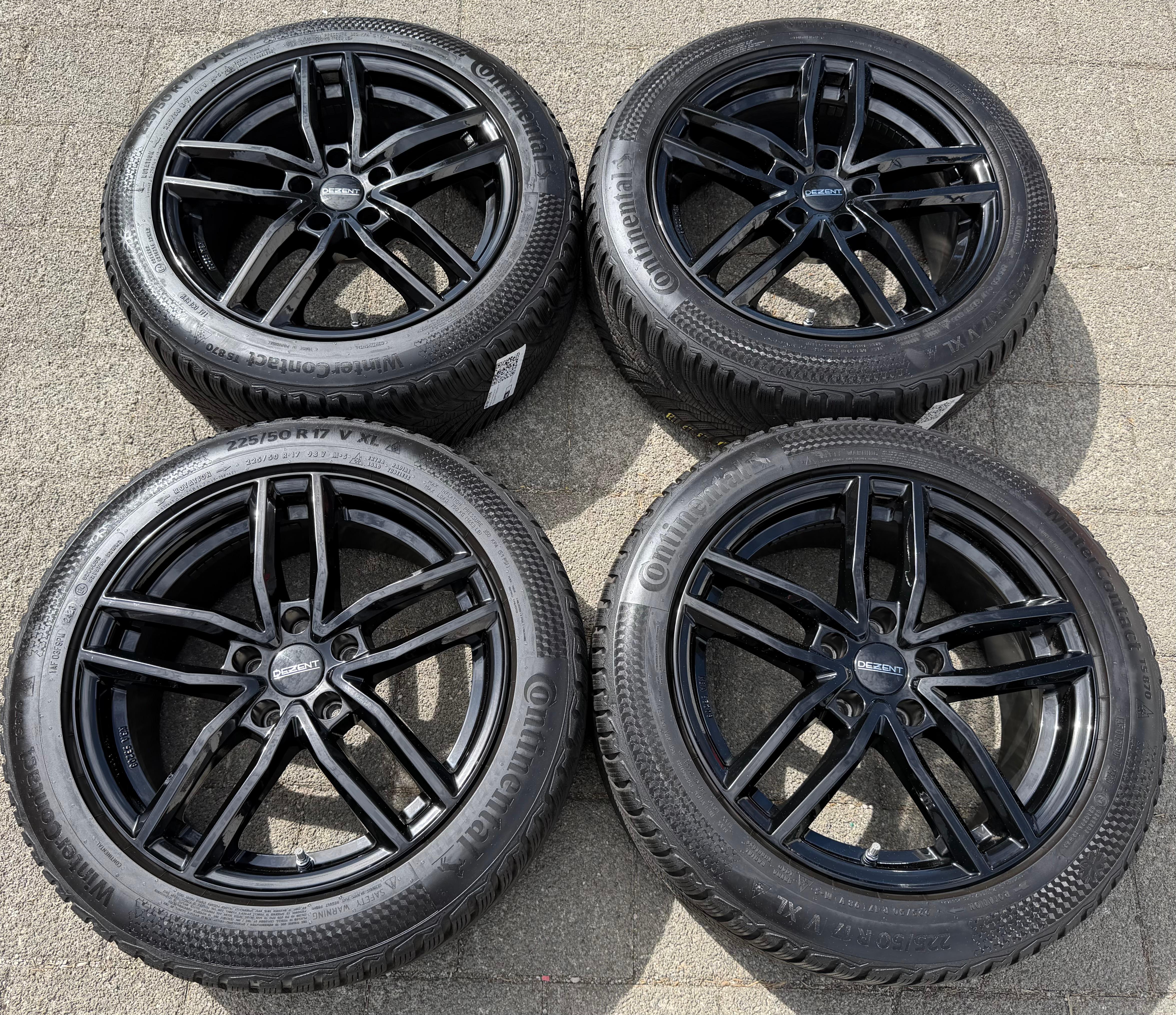 ALU 17" WINTERRÄDER BMW 2ER G42 3ER REIHE G20 G21 4ER G22 G23 225/50R17 98V RDKS