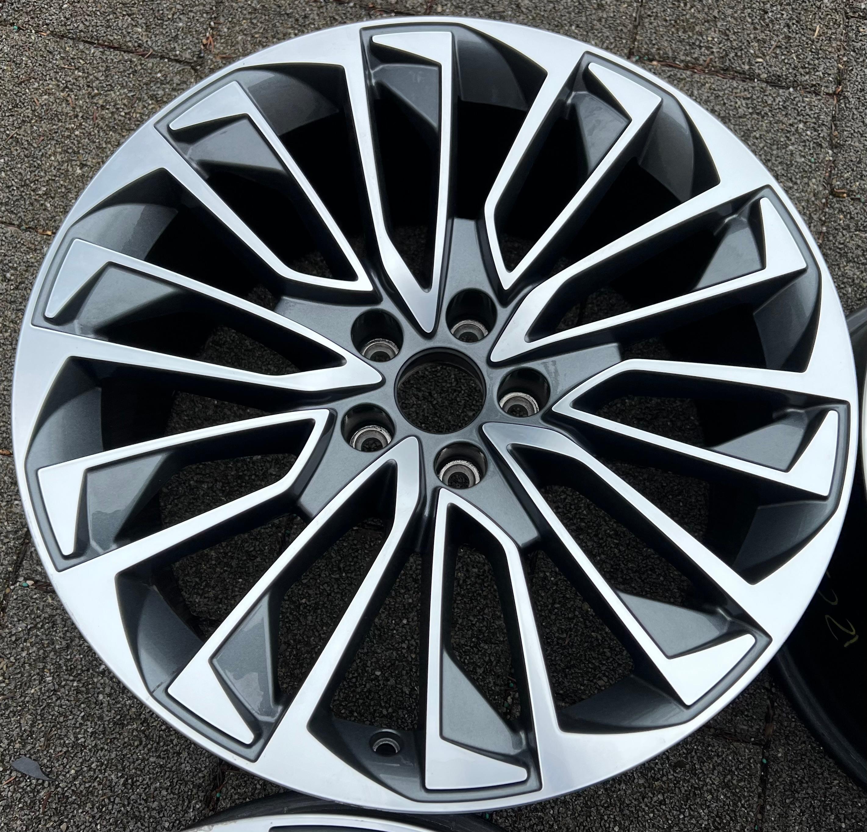 4 llantas de aluminio originales de 19" para Audi A7 y S7, 4K, 8,5x19, ET27, 4K8601025T, envío gratuito
