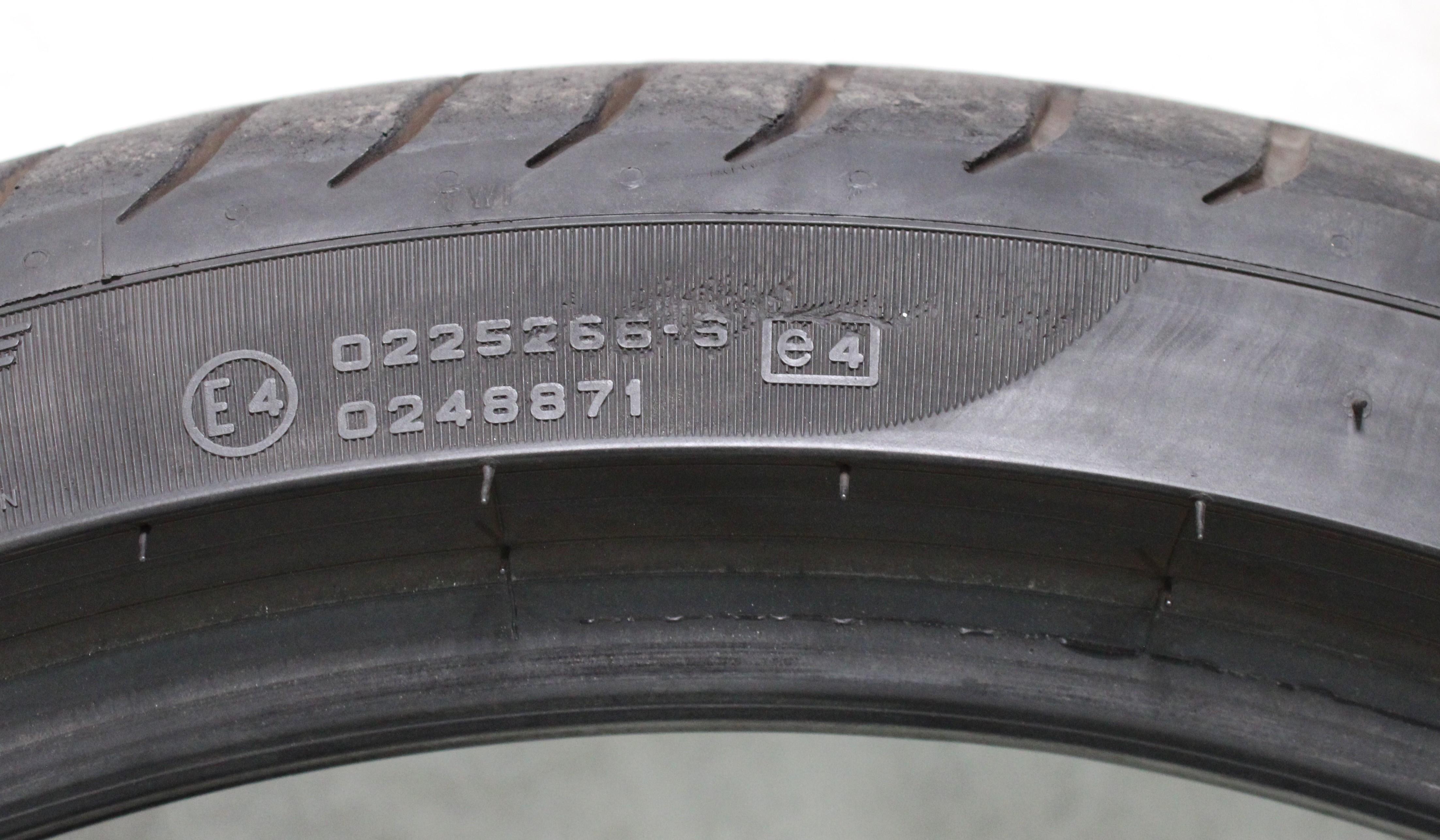 2 x 245/35R20 91Y Sommerreifen Pirelli PZero N0 6-6,5mm 2016
