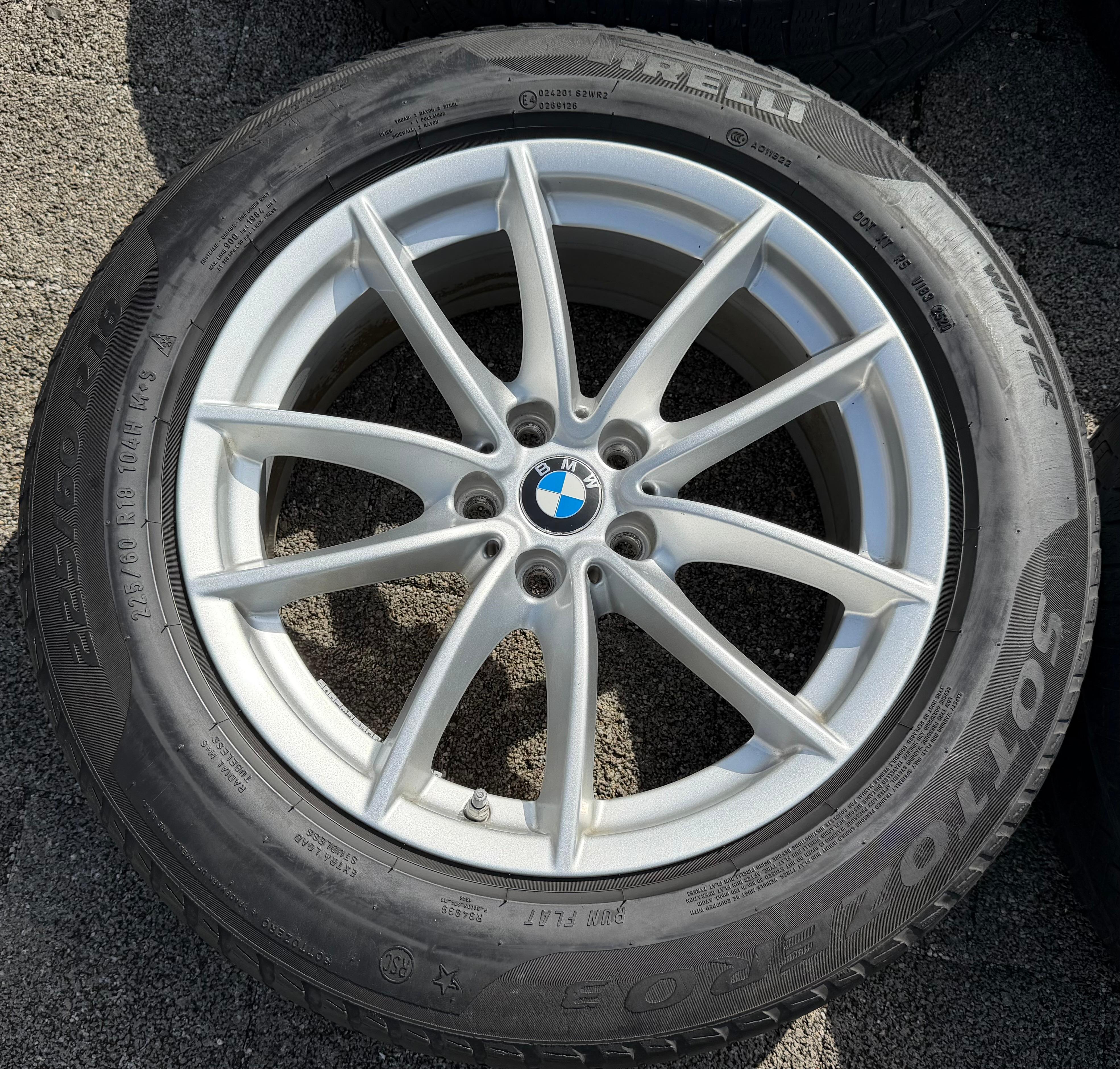 4 ORIGINAL 18" ALUFELGEN BMW X3 G01 X4 G02 STYLING 618 6880047 RDKS 7x18 ET22