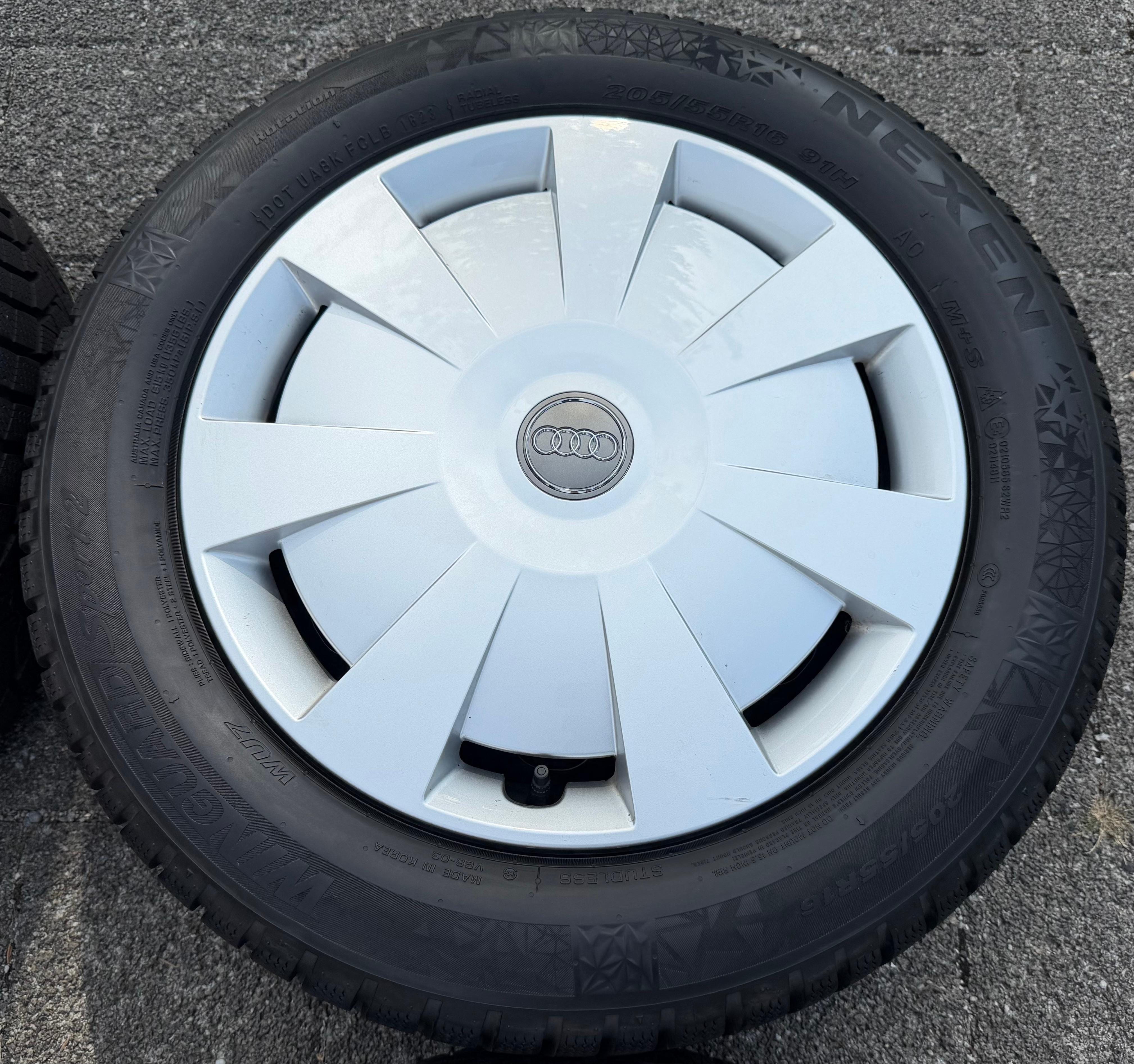 4 Winterräder Audi A3 8V Sportback Cabrio  205/55R16 91H Nexen 8V0601027A 2023
