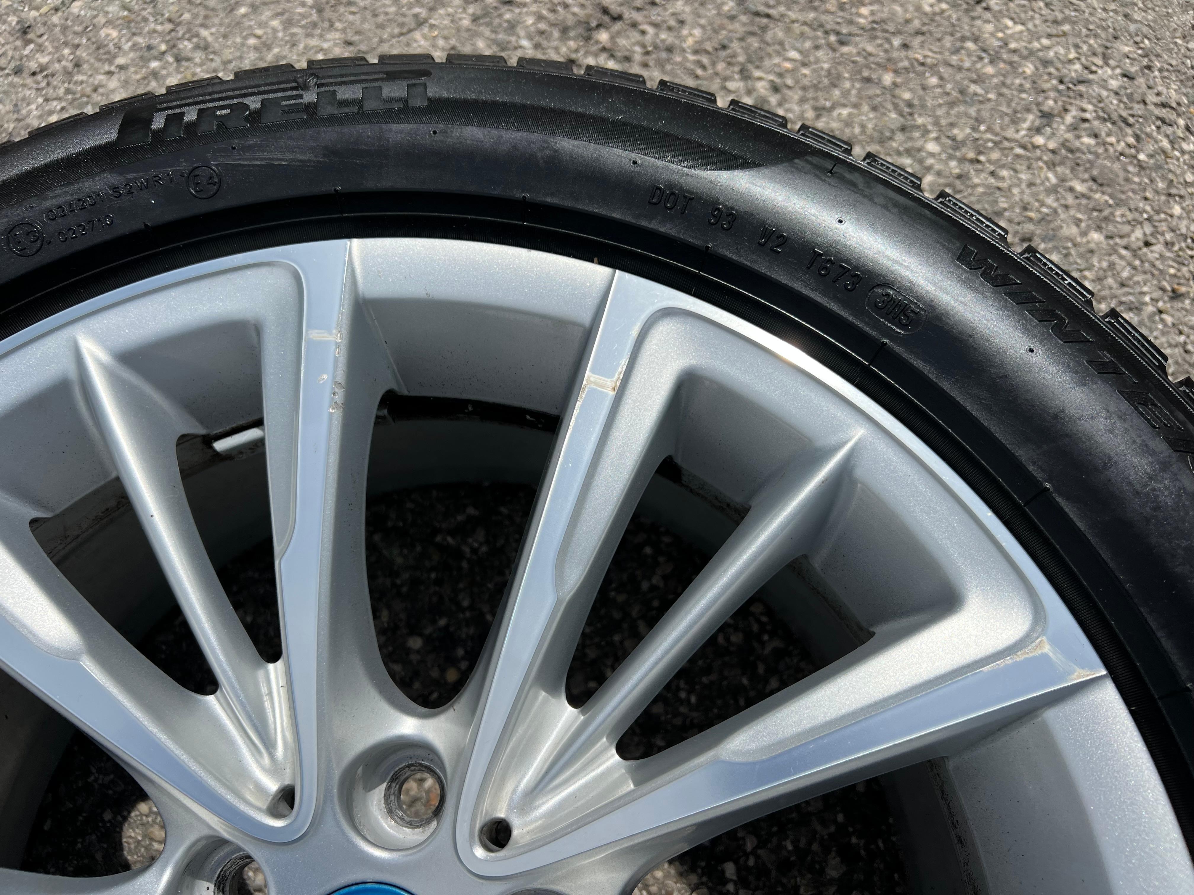 4 LLANTAS DE INVIERNO ORIGINALES DE ALUMINIO 18" BMW SERIE 7 G11 G12 STYLING 643 6867339 ENTREGA GRATUITA