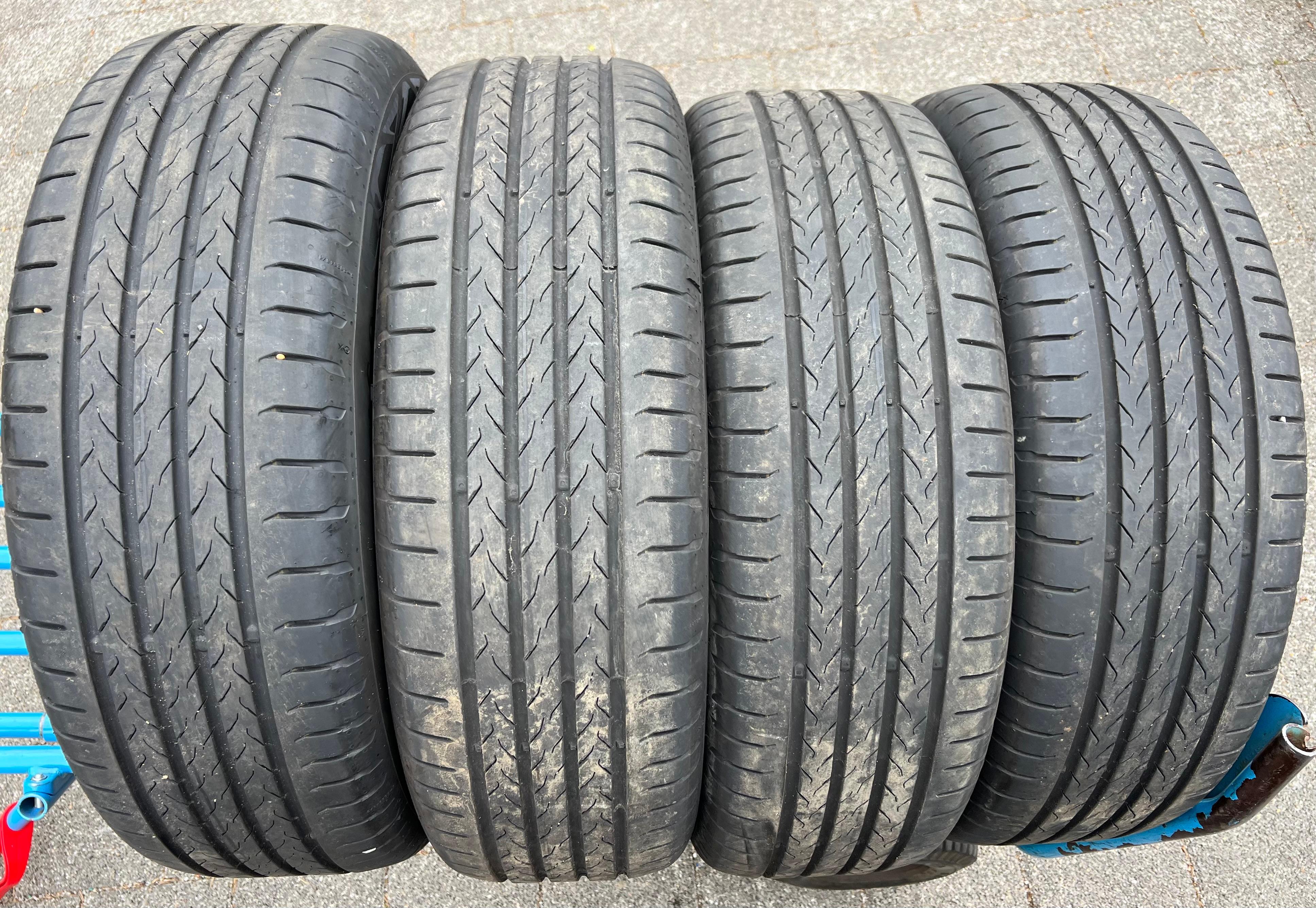 4 x 215/60R17 96H Sommerreifen Continental Eco Contact 6Q 6mm 2023
