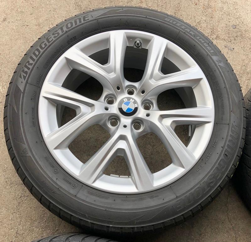 4 ORIGINELE 17" ALUMINIUM WIELEN BMW X1 F48 / X2 F39 TPMS 6856076 6,5x17 ET39