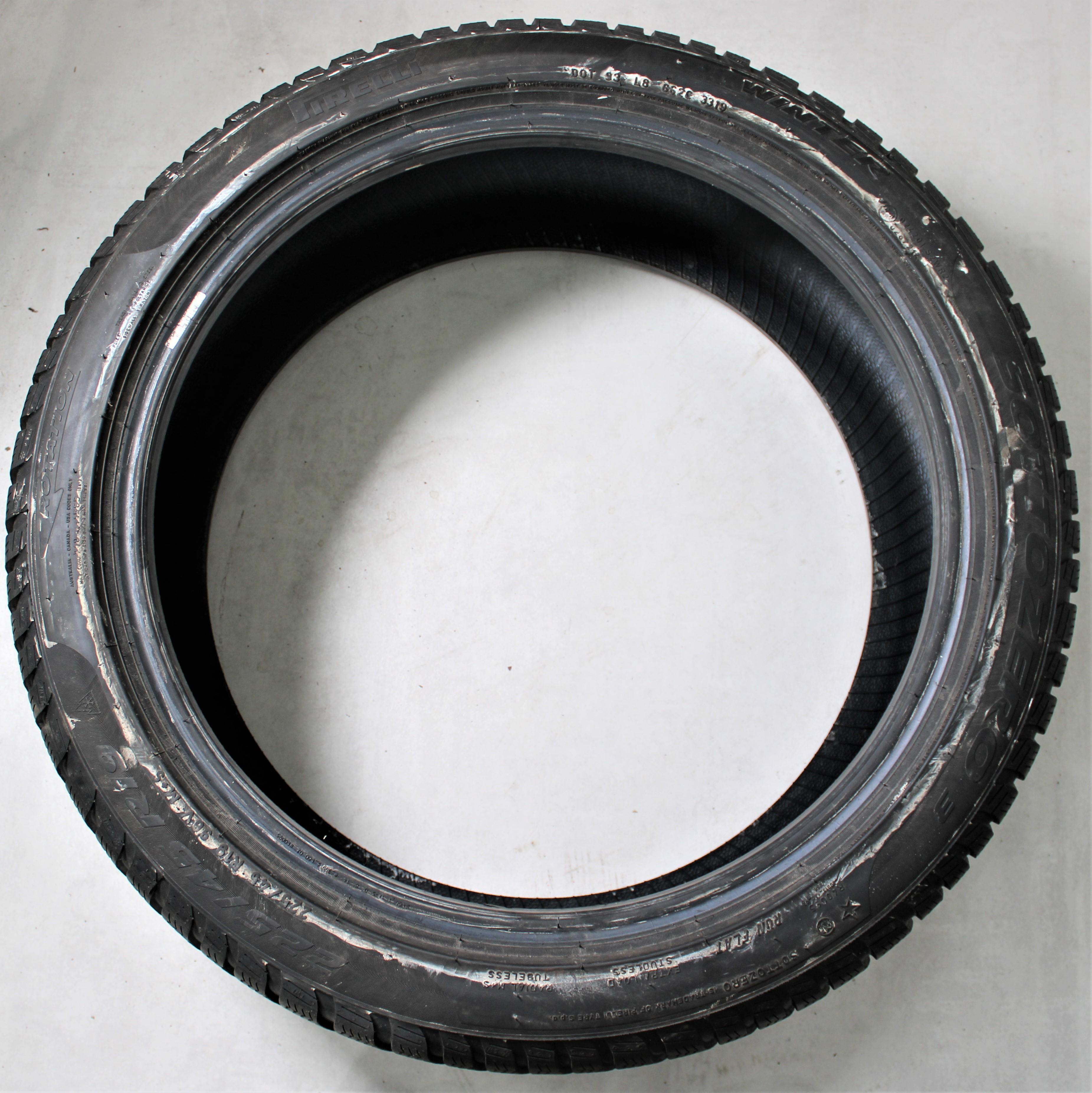 4 x 225/45R19 96V Winterreifen Pirelli Sottozero 3 Runflat 2x 6-6,5mm und 2x 7mm 2019/2020 *