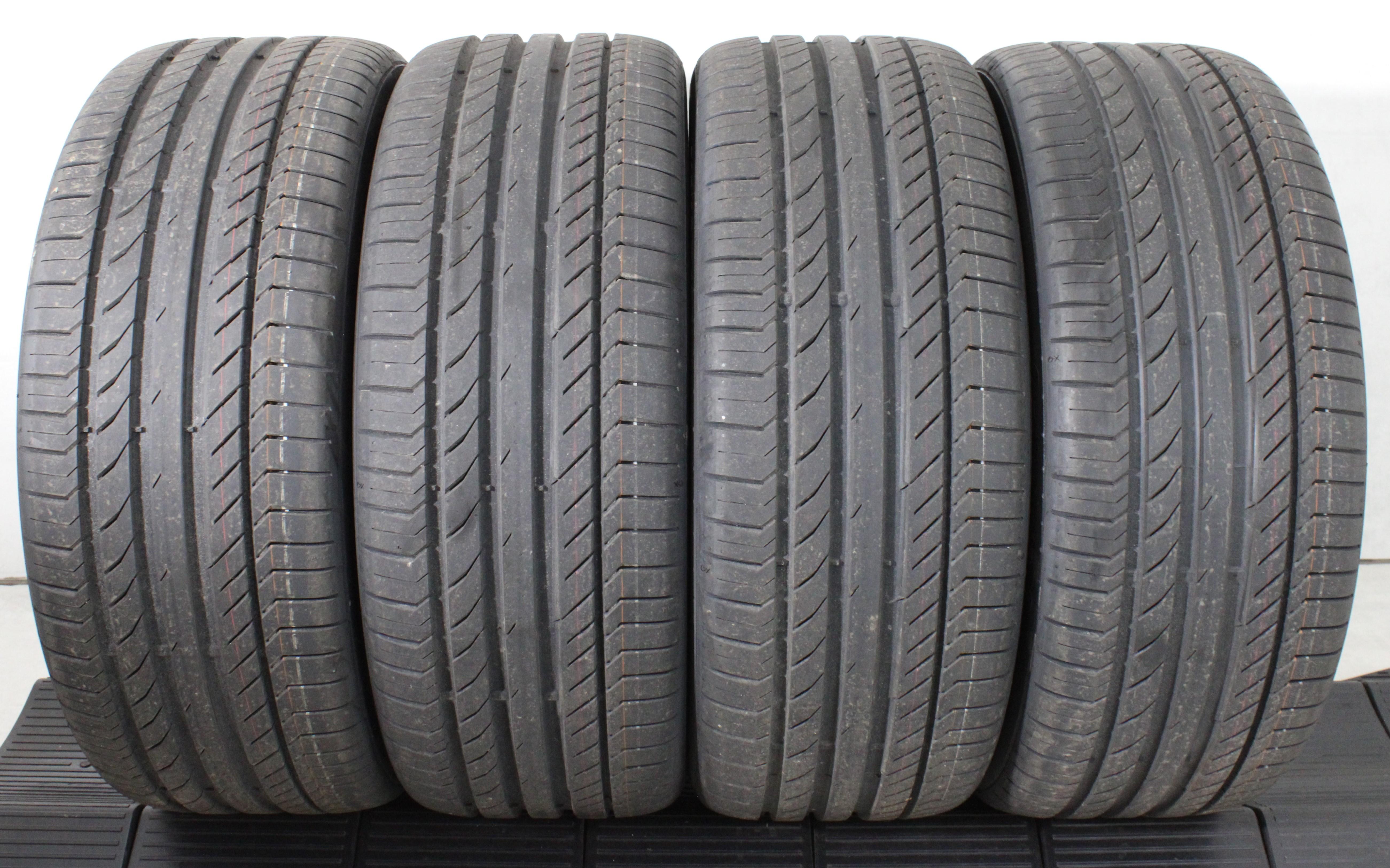 4 x 245/45R19 102Y Sommerreifen Continental Sport Contact 5 MO1 Volles Profil 2024 XL