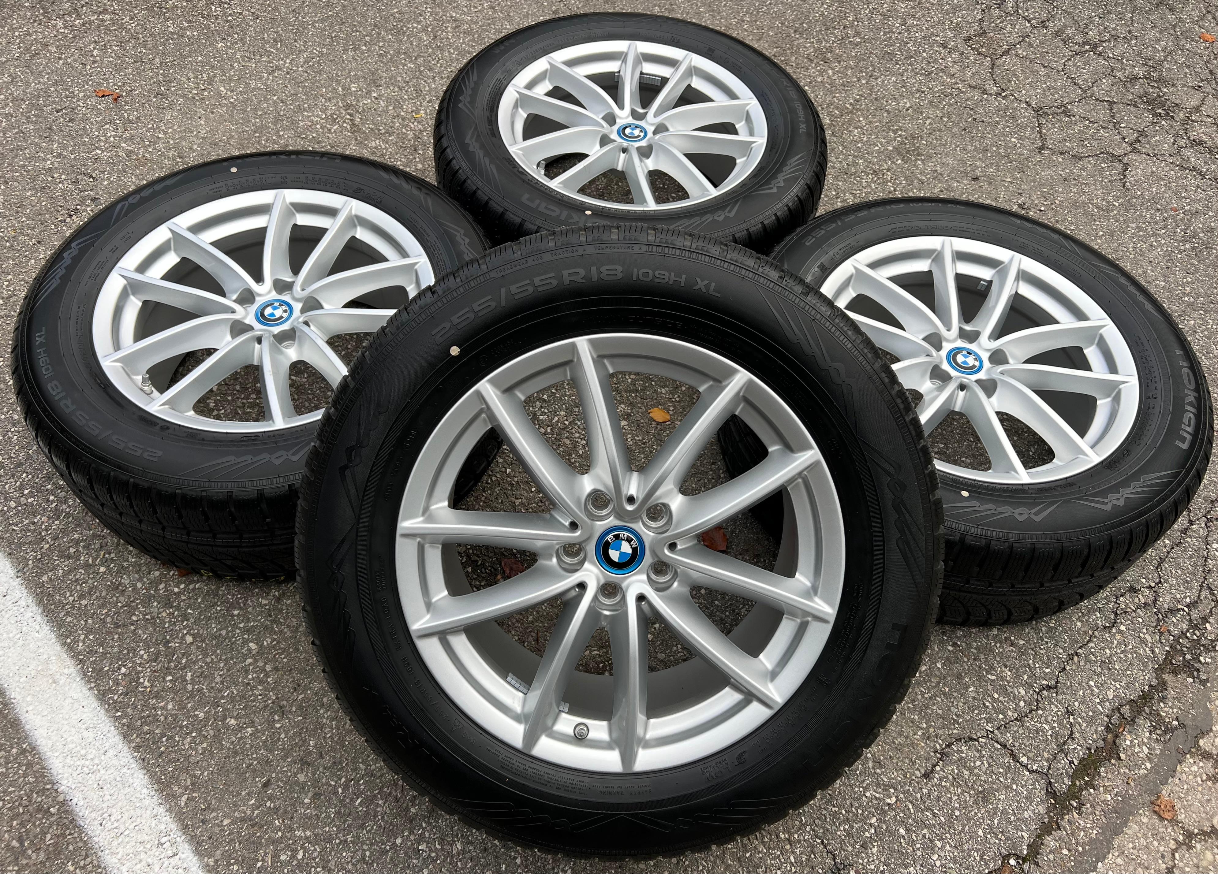 4 ORIGINAL 18" ALU WINTERRÄDER BMW X5 G05 255/55R18 109H NEU RDKS FREIHAUS