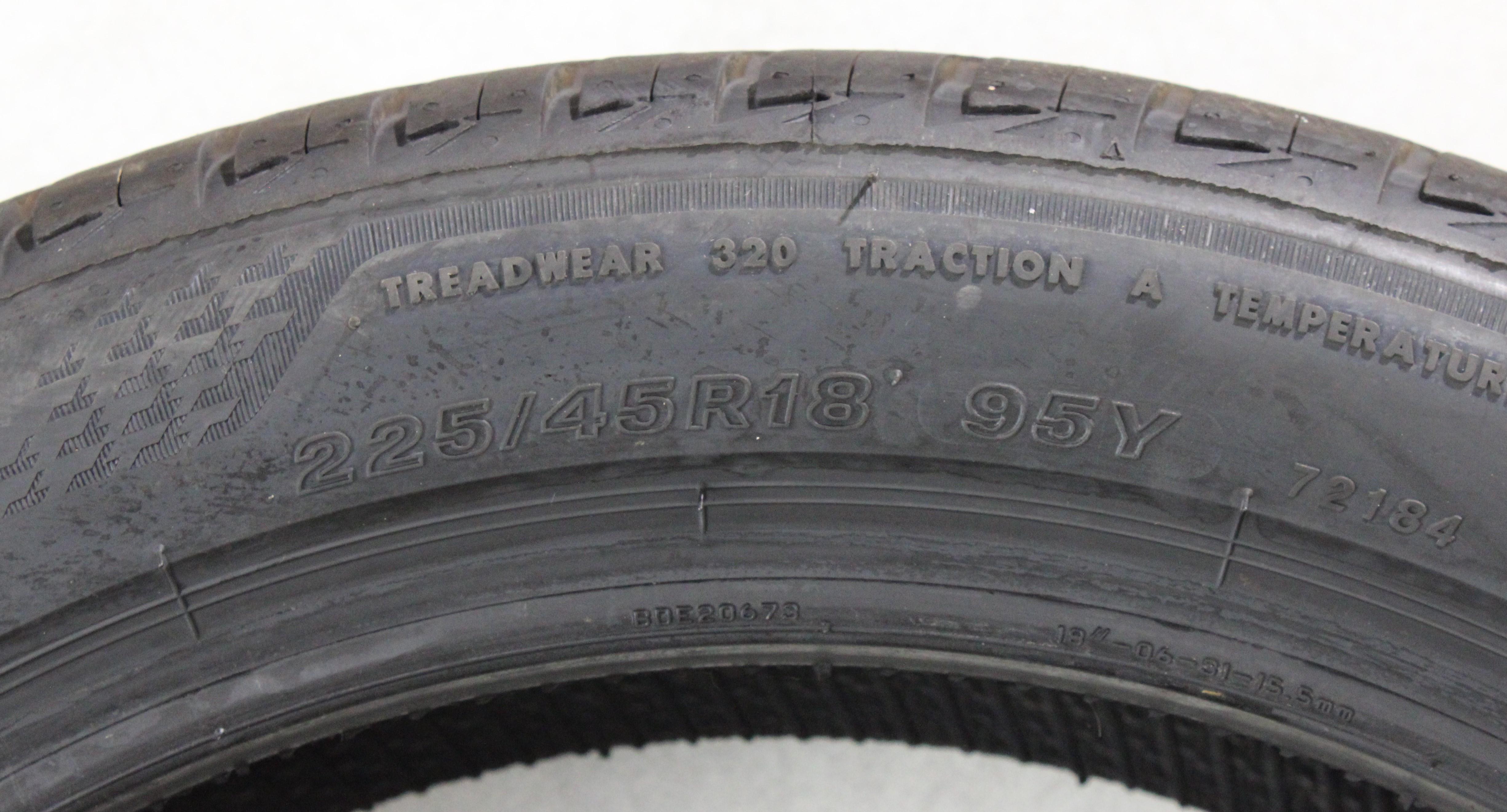 2 x 225/45R18 95Y 2 x 245/40R18 97Y Sommerreifen Bridgestone Turanza T005 MO  Volles Profil 2026