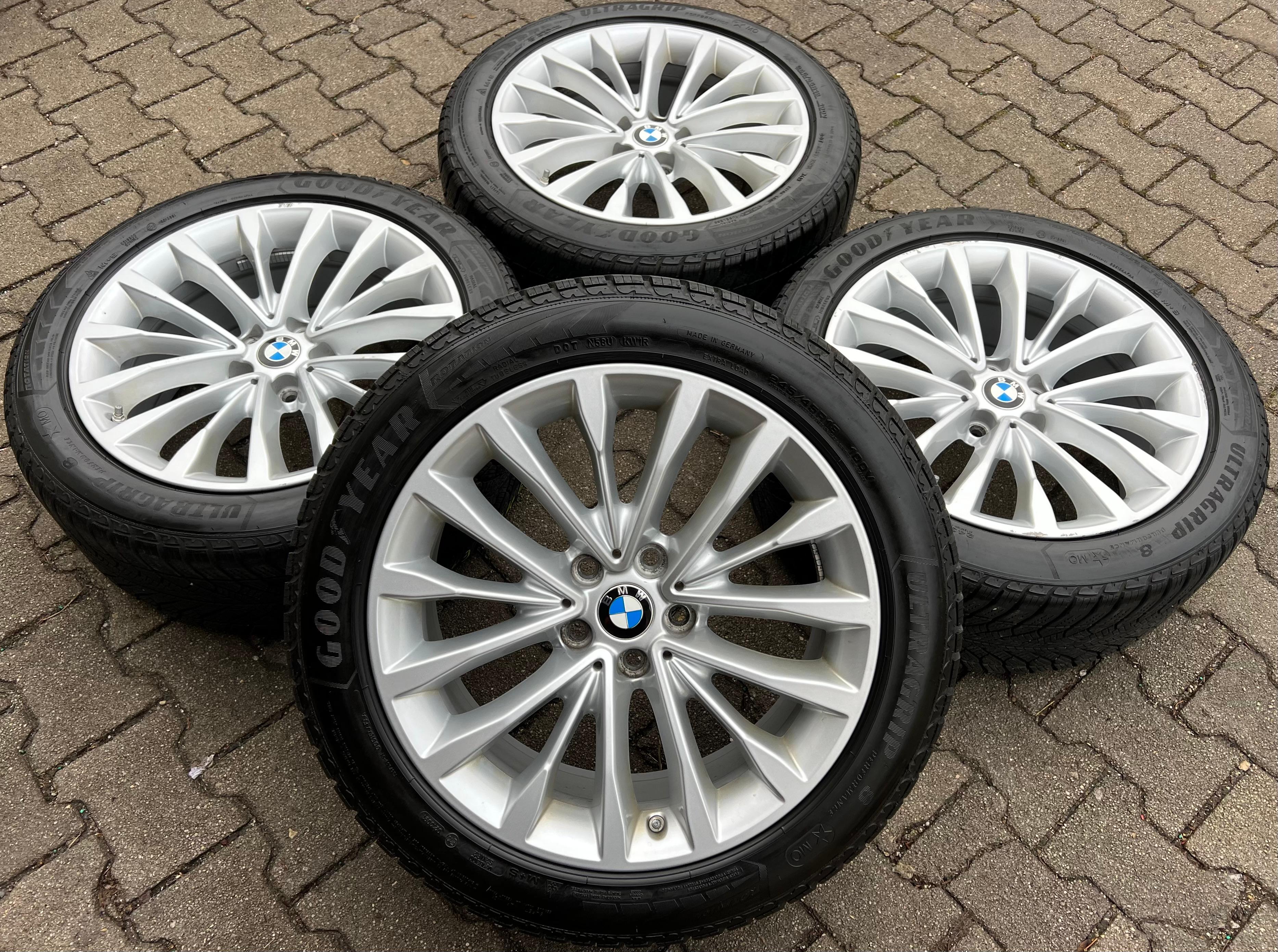 4 ORIGINELE 18" ALUMINIUM WINTERWIELEN BMW 5 SERIE G30 G31 STYLING RDKS STYLING 632 2019 GRATIS VERZENDING