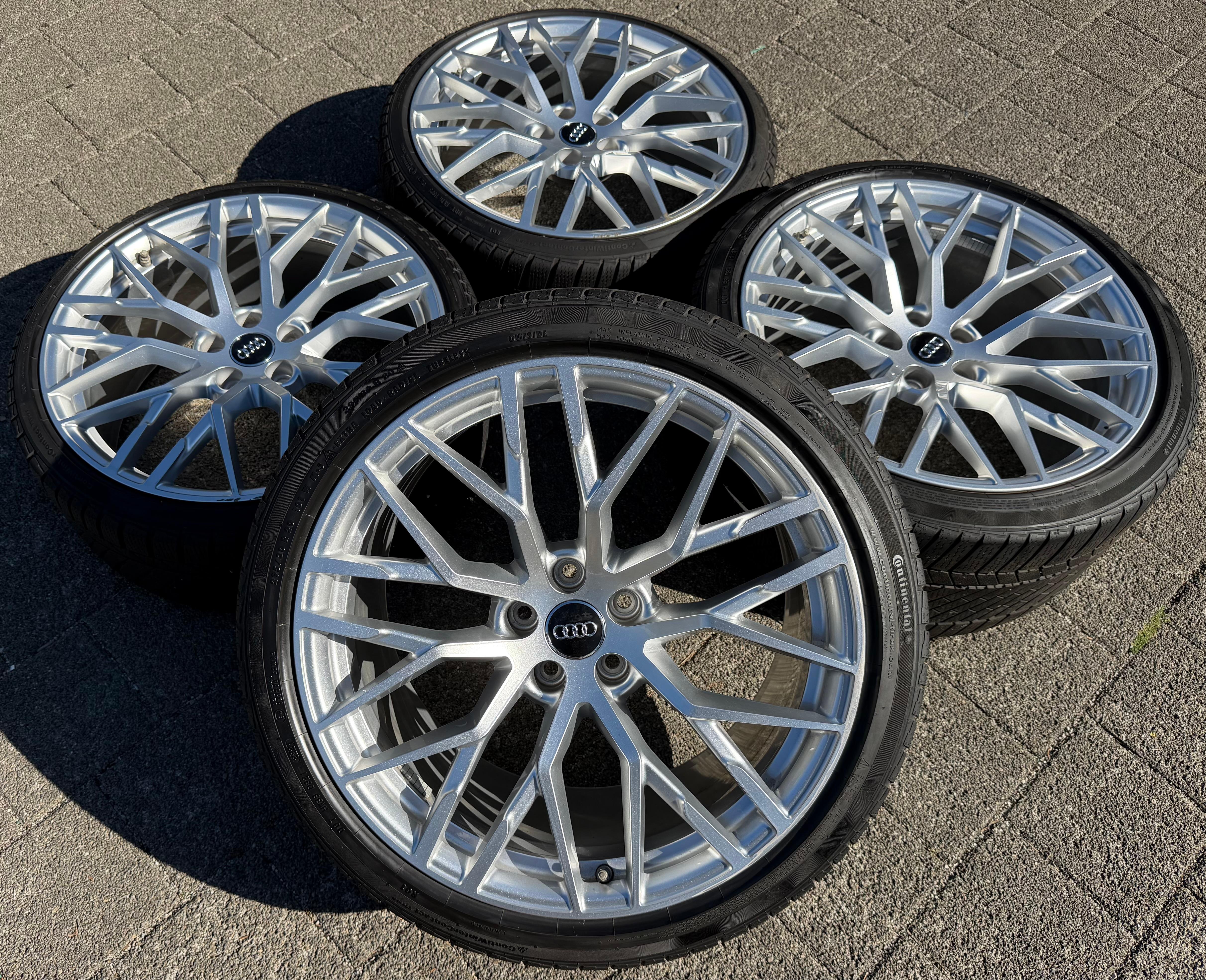 4 Original 20" Alu Winterräder Audi R8 V8 V10 4S 4S0601025G 4S0601025H Continental