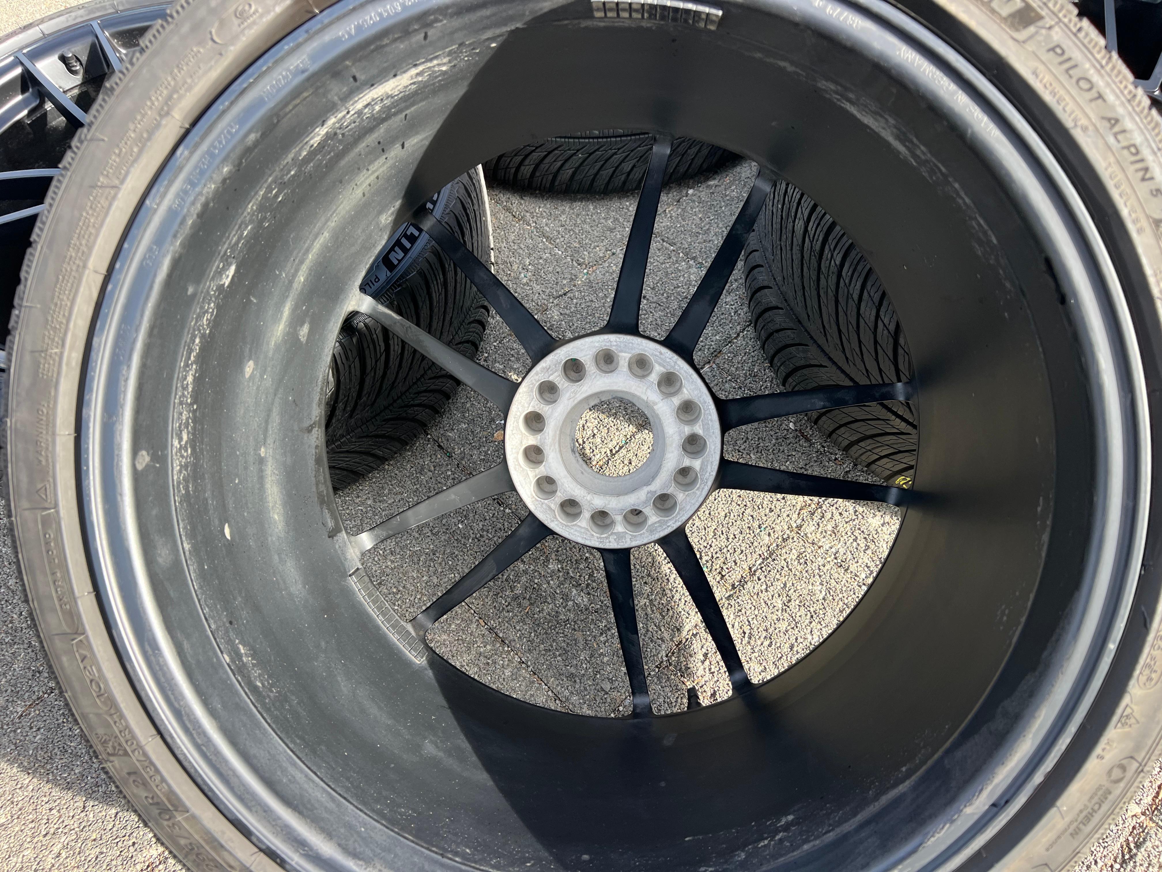 4 ORIGINAL 20" 21" ALU WINTERRÄDER PORSCHE 911 992 GTS ZENTRALVERSCHLUSS CENTERLOCK