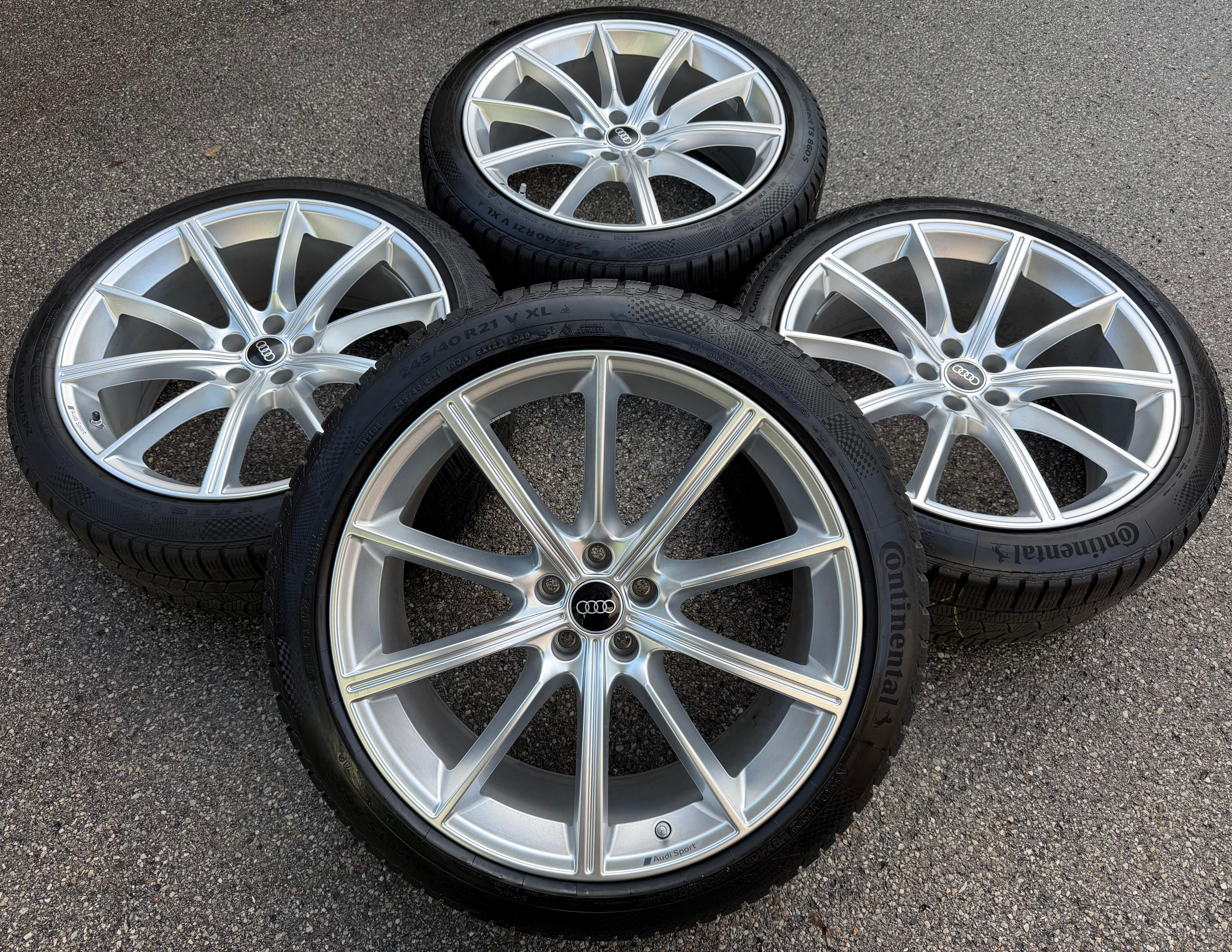 4 JANTES ALU HIVER D’ORIGINE 21" AUDI RS6 AVANT 4K C8 RS7 F2 4K 4K0601025AA LIVRAISON GRATUITE