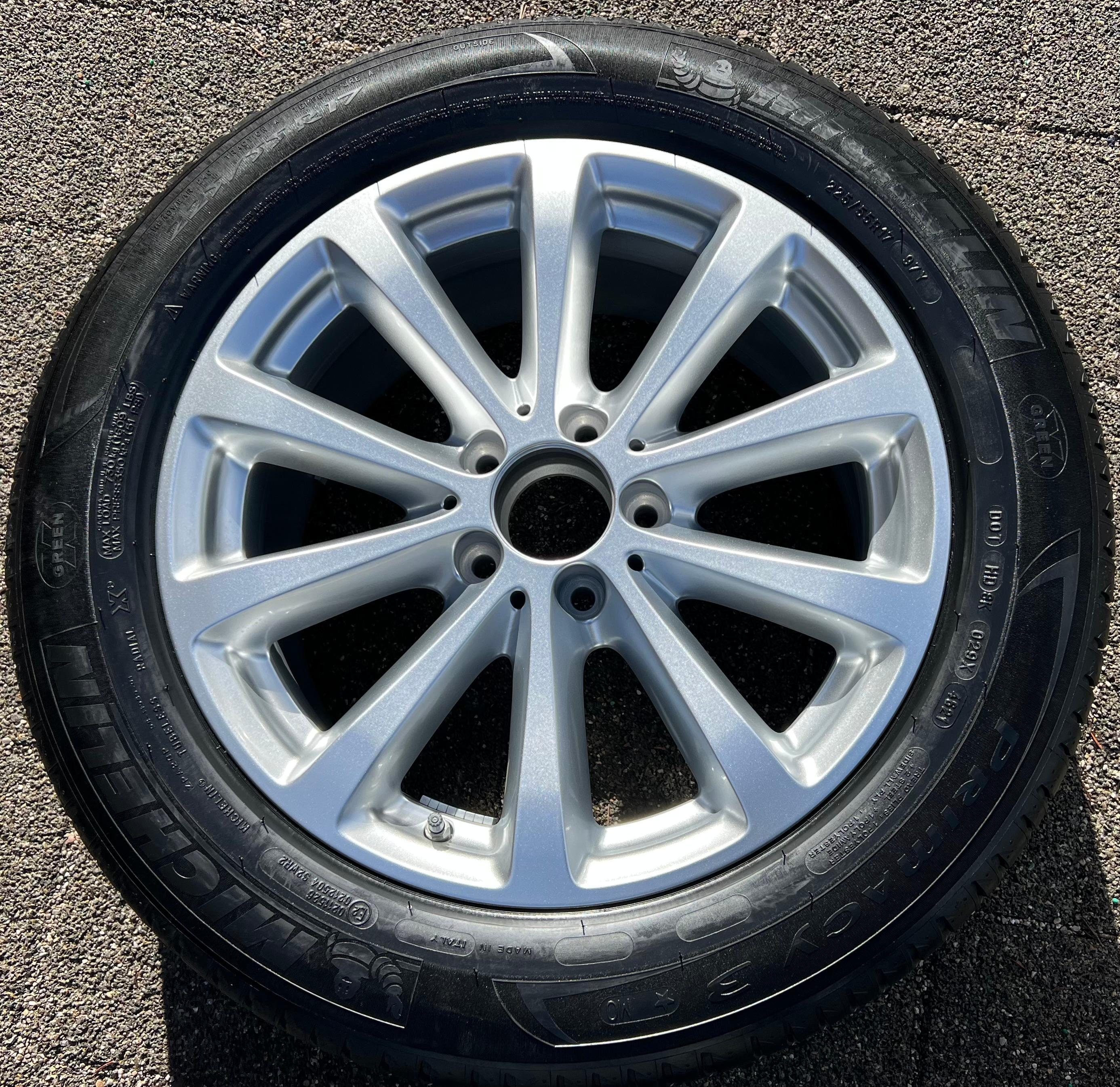 1 X ORIGINAL 17" ALUFELGE MERCEDES E-KLASSE W213 A2134011300 RDKS NEU FREIHAUS