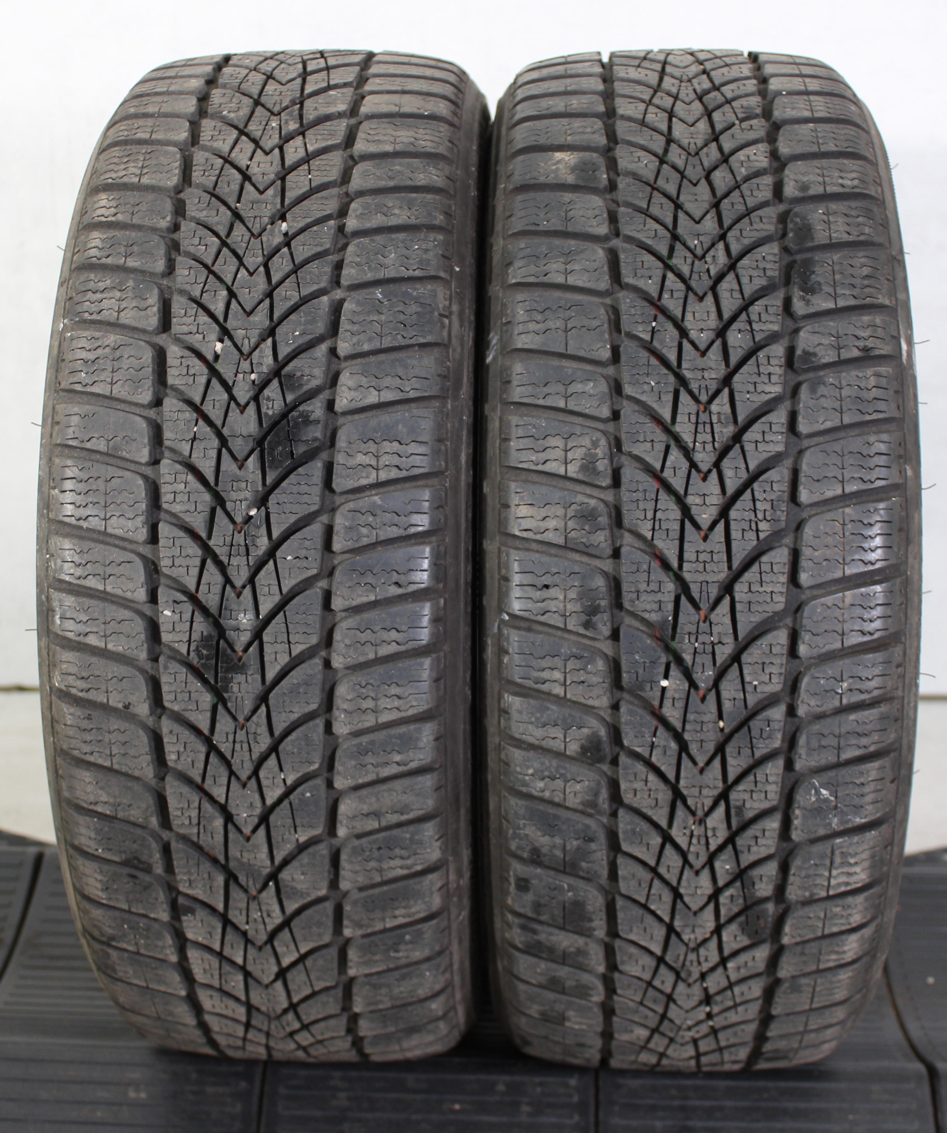 2 x 205/45R17 88V Winterreifen Dunlop SP Winter Sport 4D DSST Runflat 5,5-6mm 2019 *