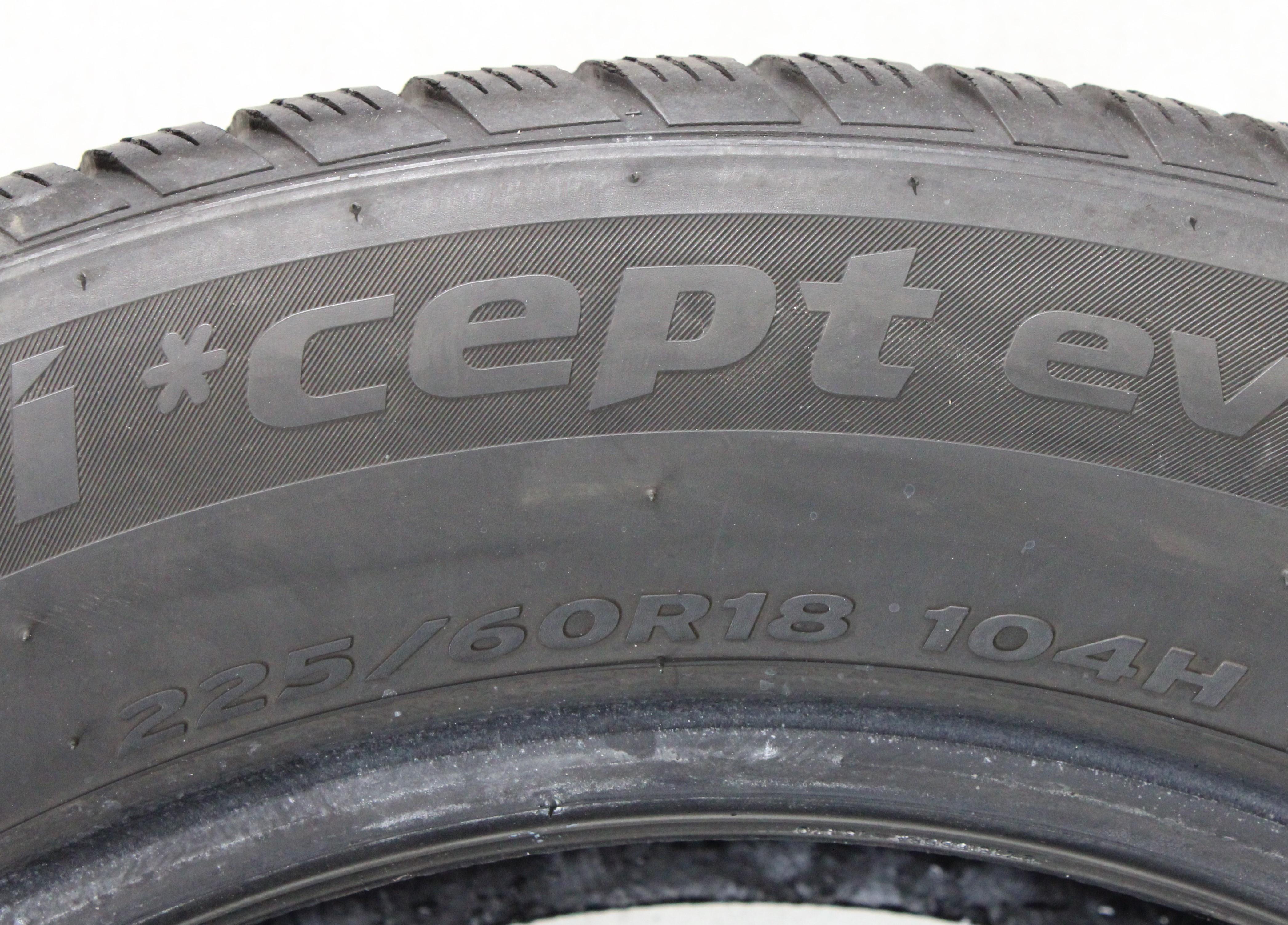 2 x 225/60R18 104H Winterreifen Hankook Winter I*Cept Evo 2 SUV 5,5-6mm 2023 *