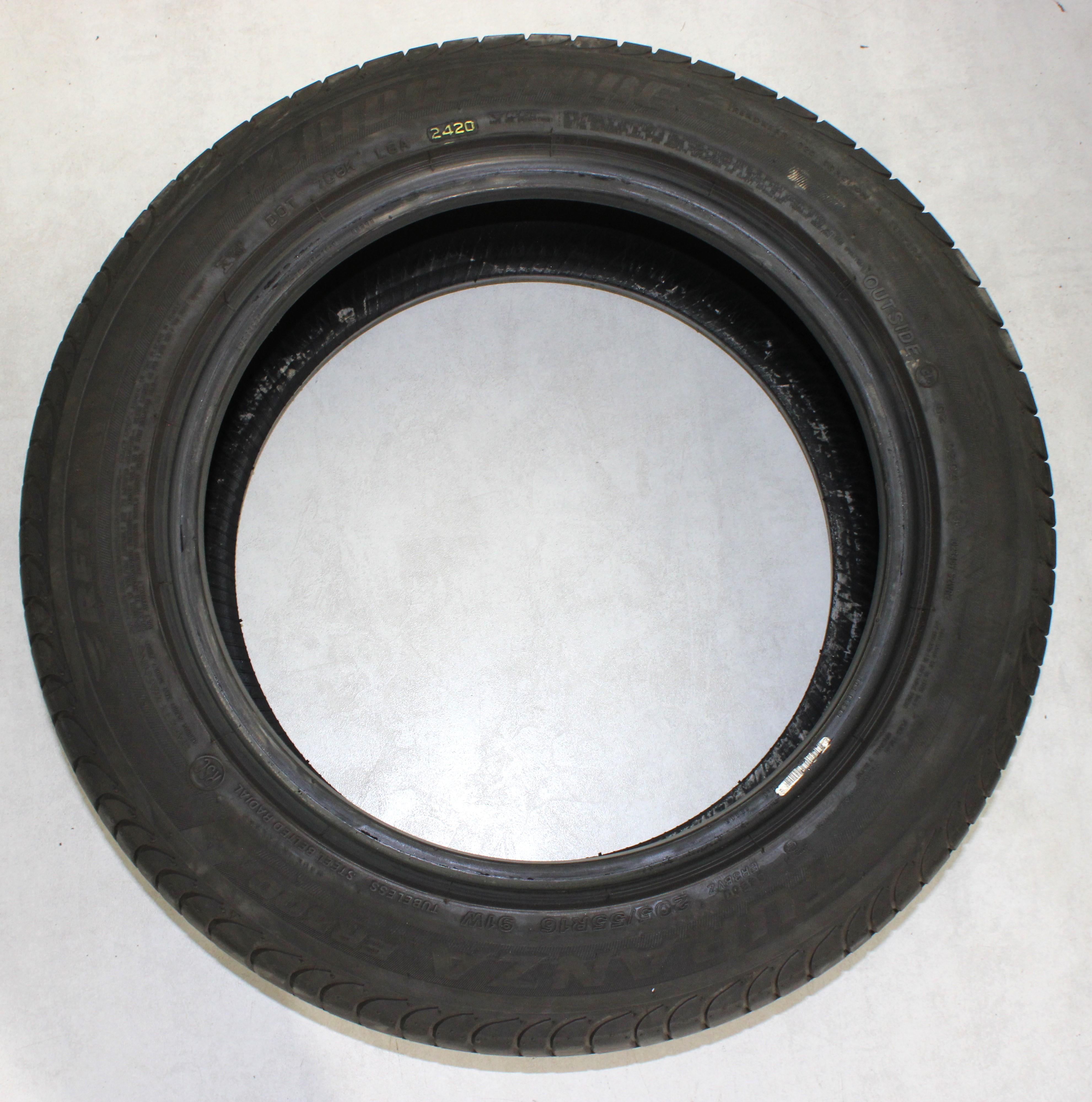 1 x 205/55R16 91W Sommerreifen Bridgestone Turanza ER300A * Runflat 5-5,5mm 2020
