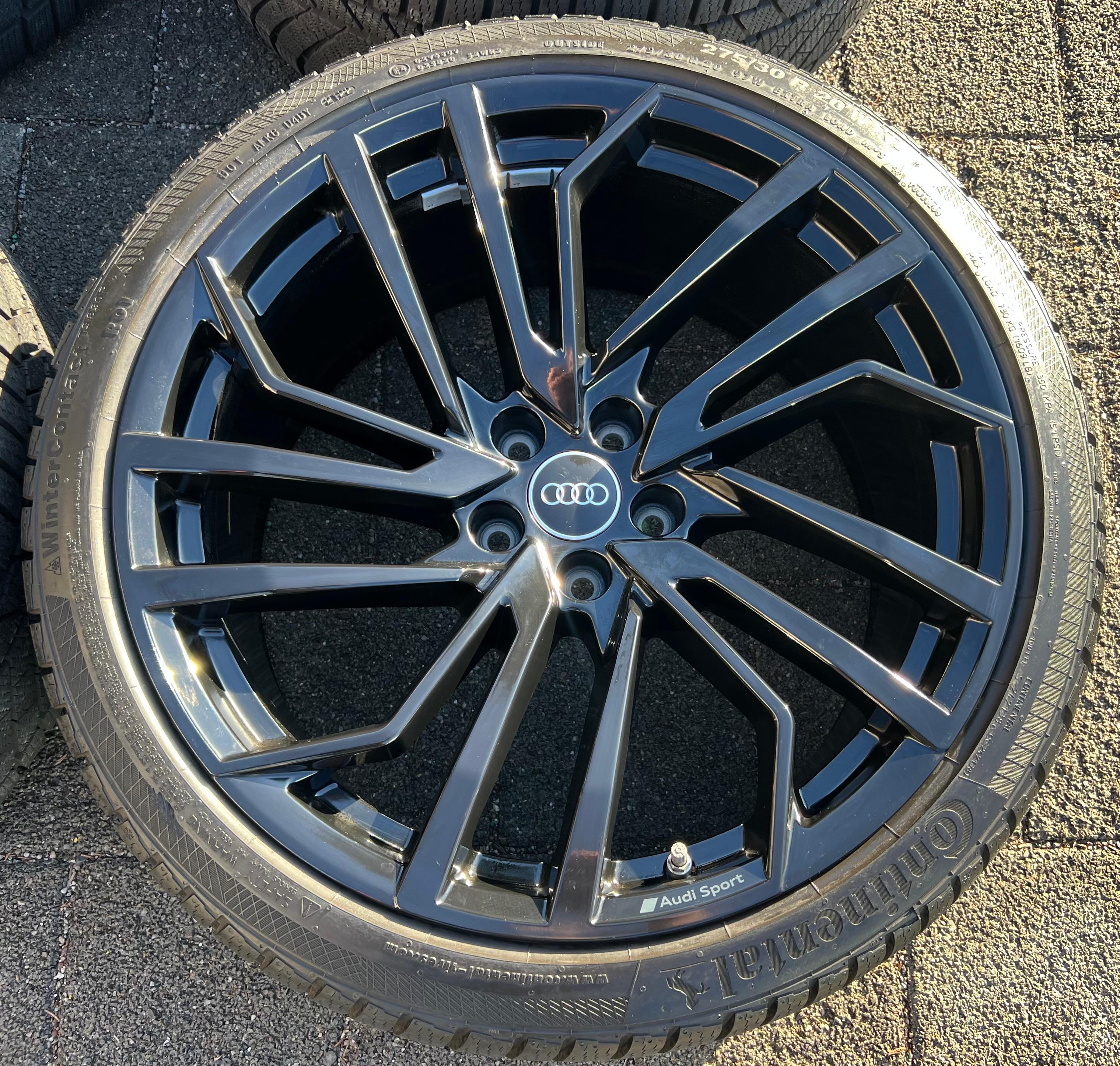 4 ORIGINAL 20" ALU WINTERRÄDER AUDI RS4 RS5 8W 275/30R20 97W 8W0601025FE FREIHAUS