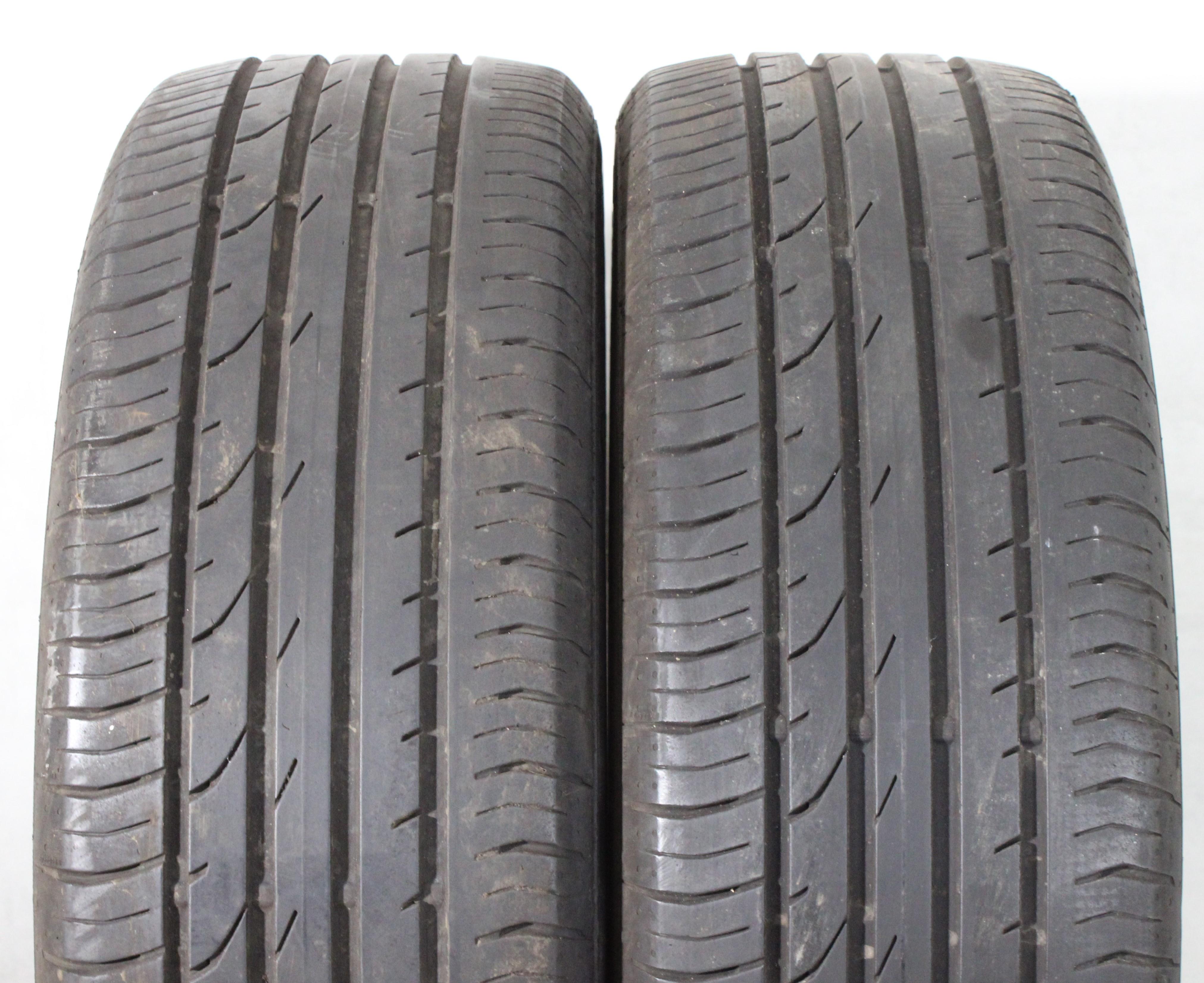 2 x 215/55R18 95H Sommerreifen Continental Premium Contact 2 5,5-6mm 2015