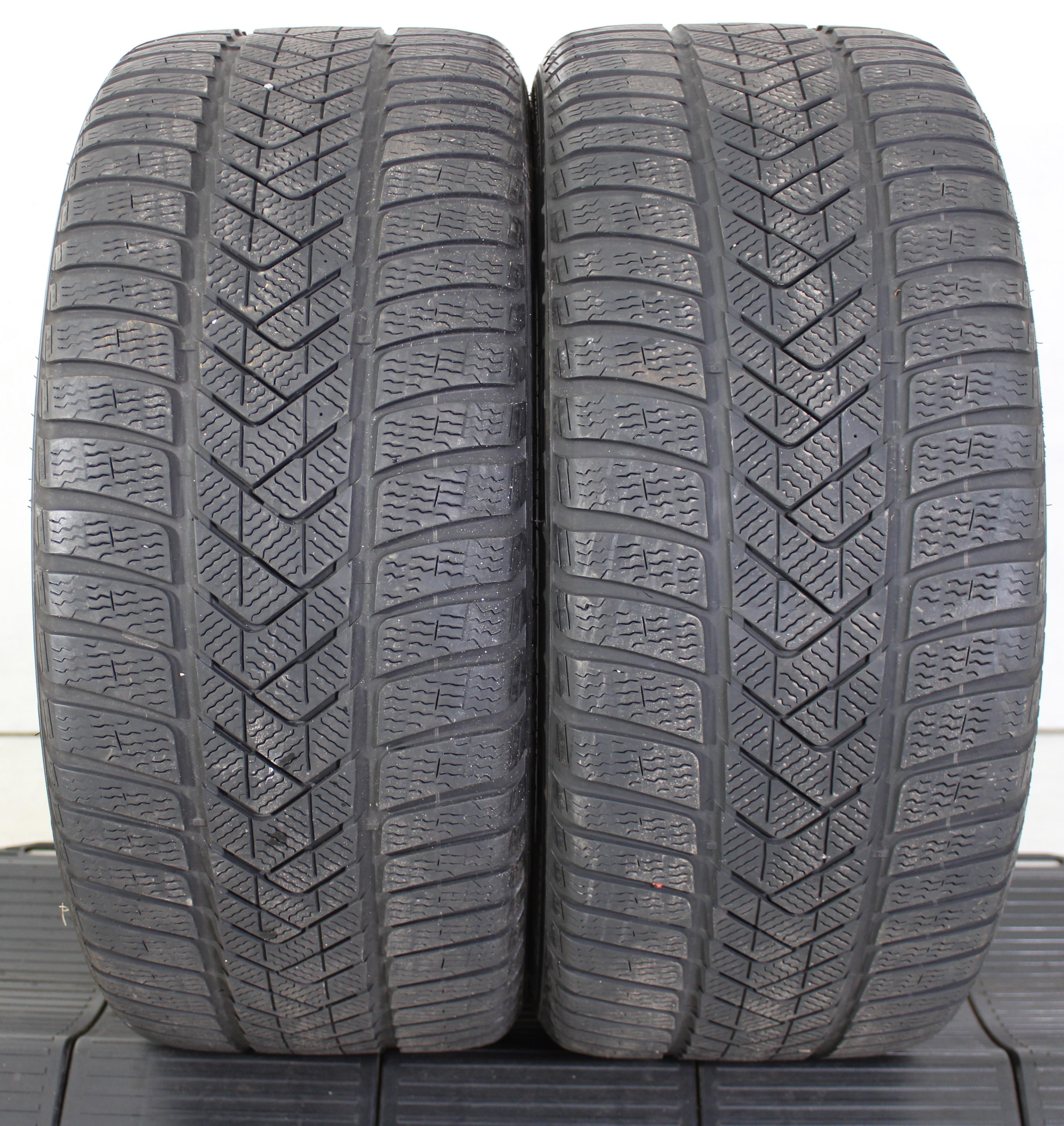 2 x 255/40R18 99V Winterreifen Pirelli Sottozero 3 Runflat 4,5-5mm 2020 *