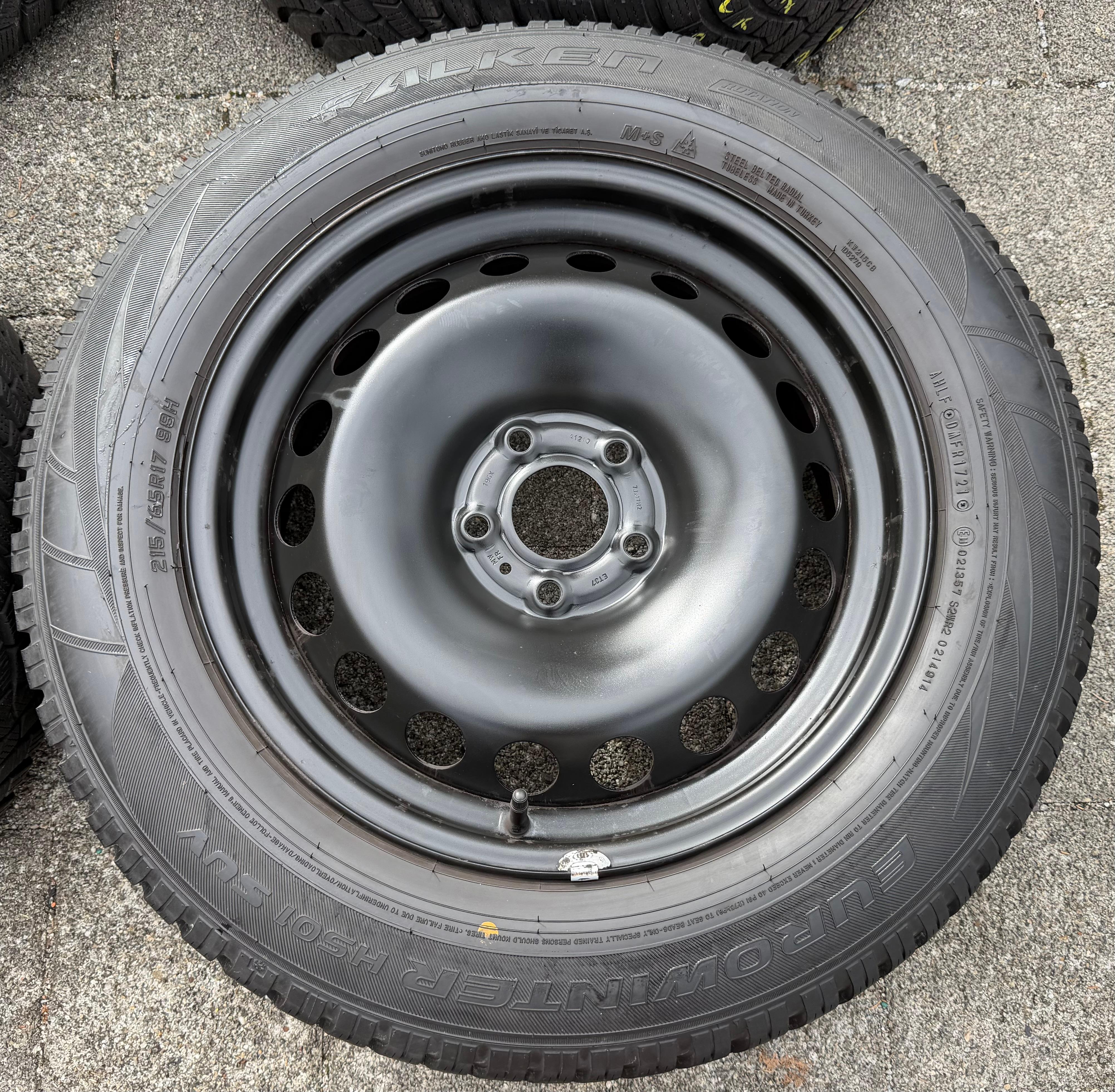 4 Winterräder Nissan Qashqai III J12 Renault Austral 215/65R17 99H RDKS Falken