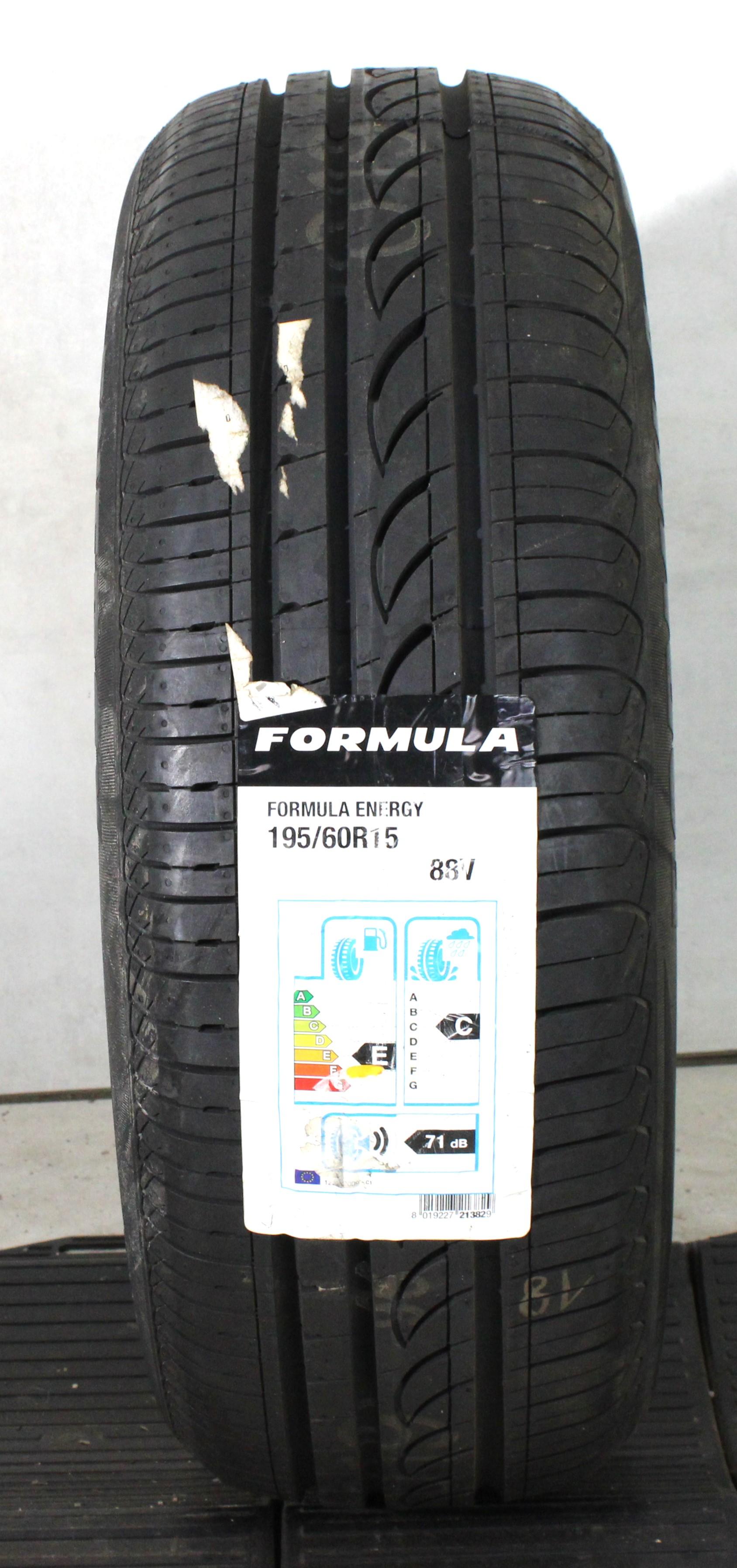1 x 195/60R15 88V Sommerreifen Formula Energy NEU 2018