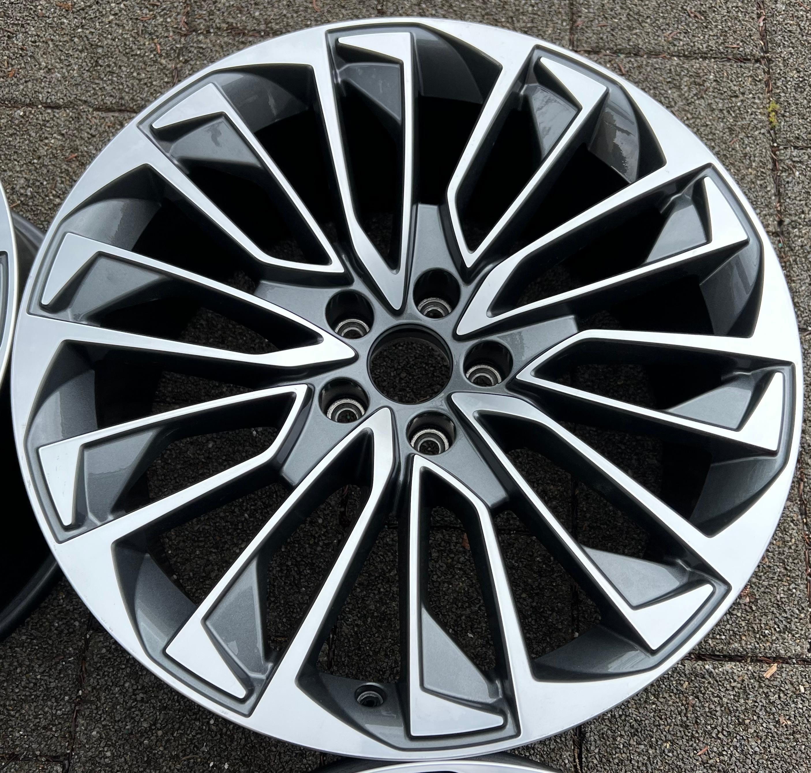 4 ORIGINAL 18" ALUMINIUM WHEELS AUDI A7 S7 4K 8,5x19 ET27 4K8601025T FREIHAUS