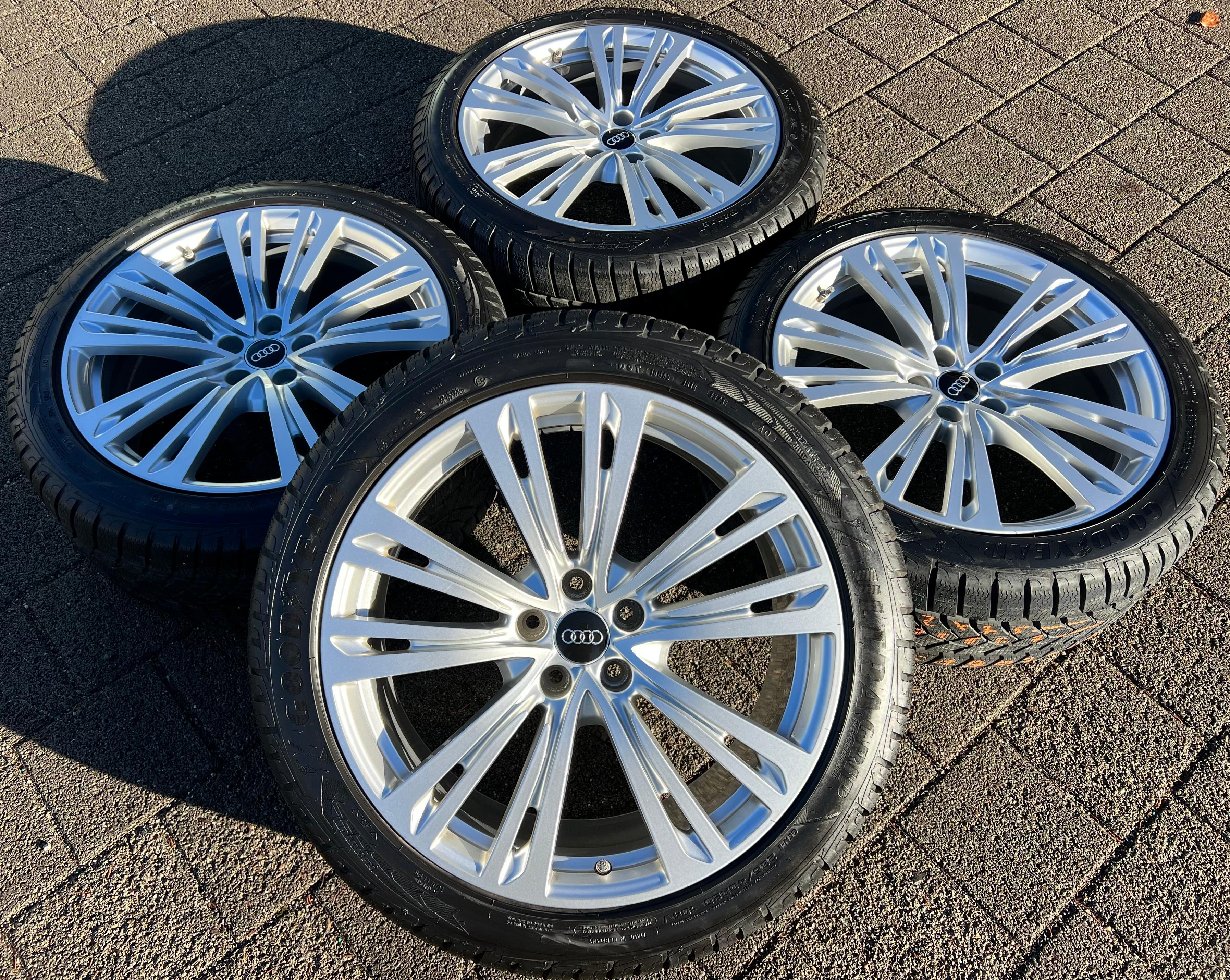 4 ORIGINAL 20" ALU WINTERRÄDER AUDI A8 S8 4N 4N0601025Q 265/40R20 104V GOODYEAR