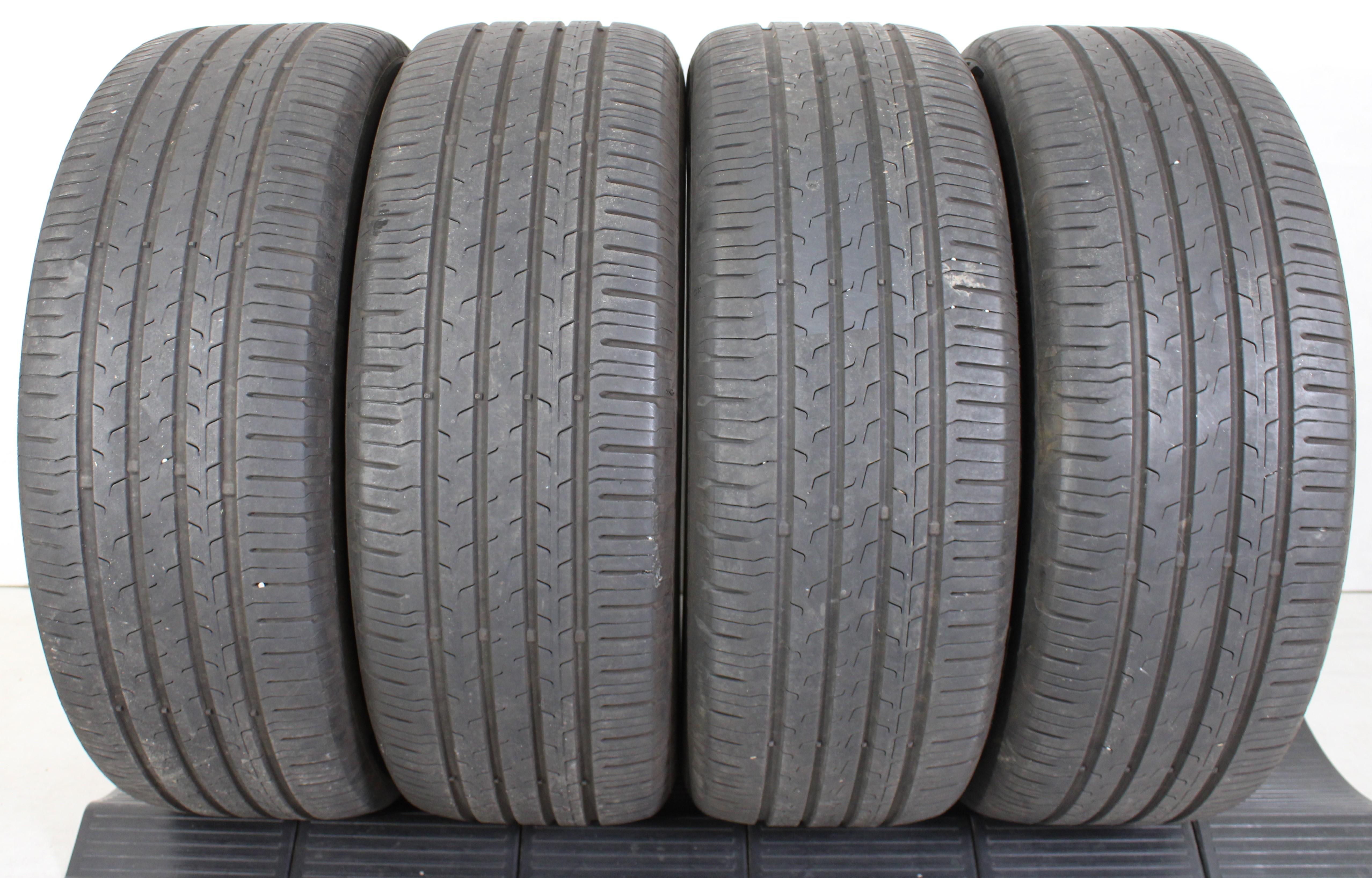 4 x 235/55R18 100V Sommerreifen Continental  Eco Contact 6 4,5-5mm 2x2019/2x2021 Seal