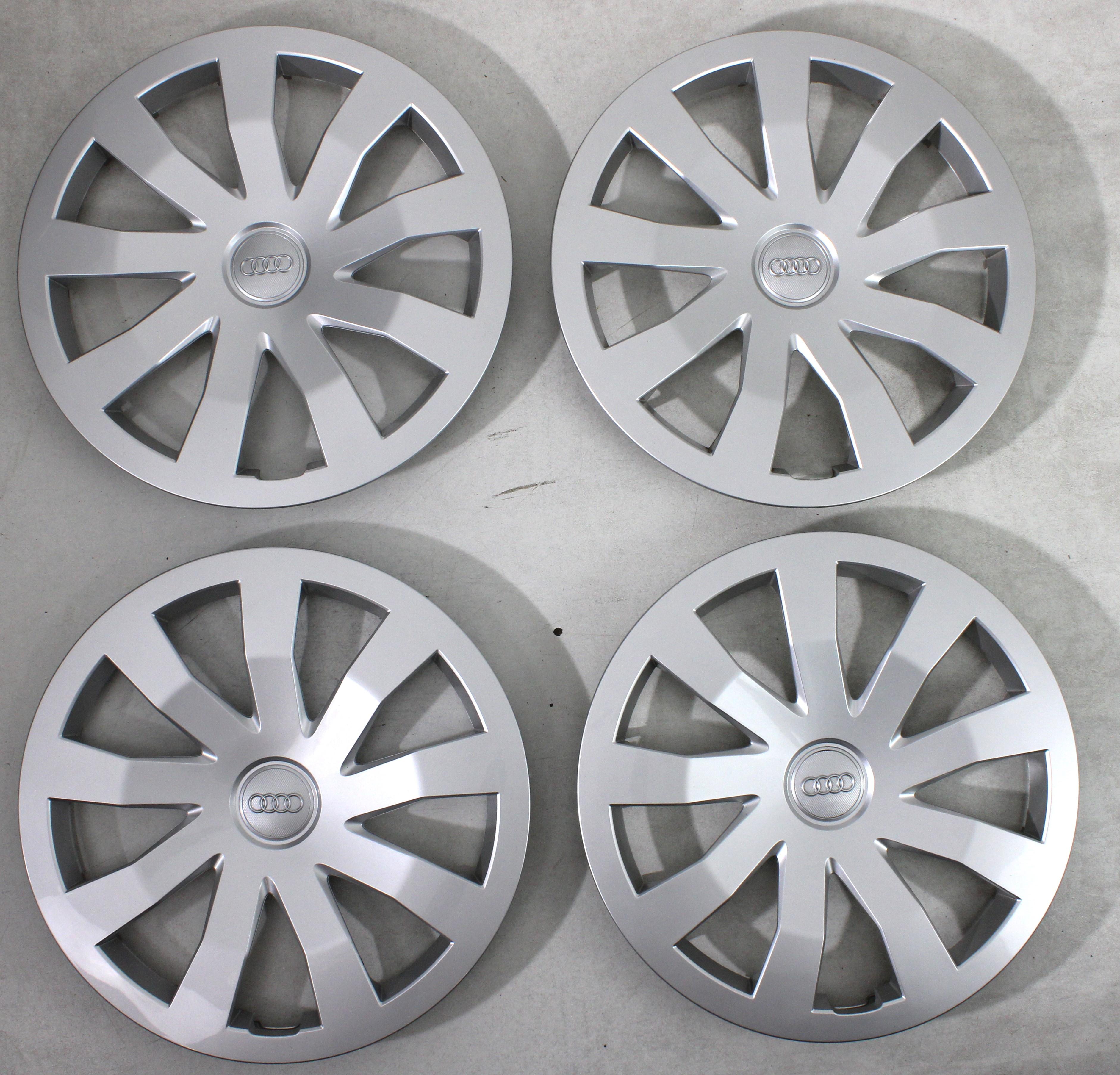 4 TAPACUBOS ORIGINALES DE 15" AUDI A1 GB 82A601147 15 PULGADAS