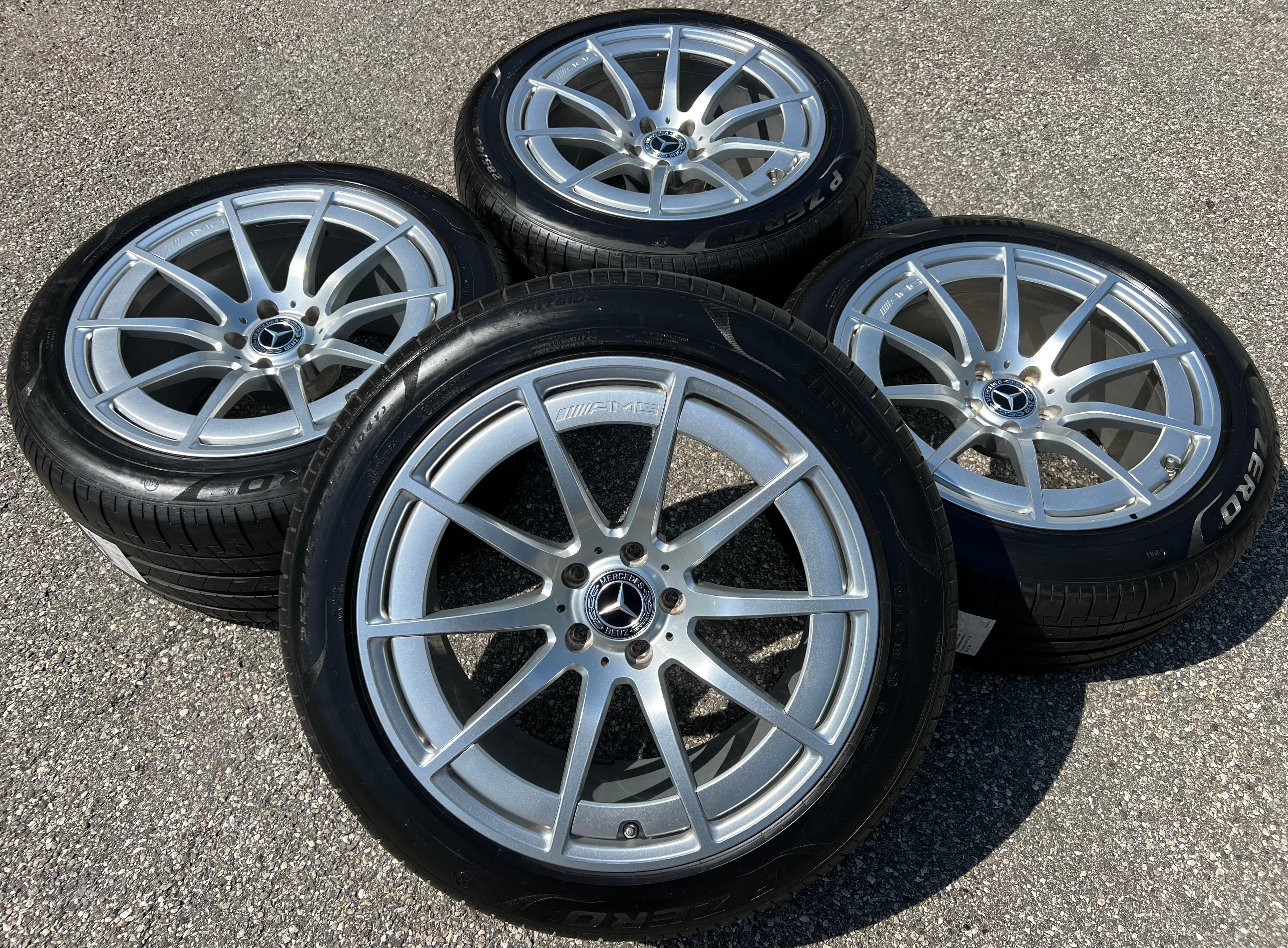 4 ORIGINELE ALUMINIUM 19" ZOMERWIELEN MERCEDES AMG GT W290 X290 A2904010100
