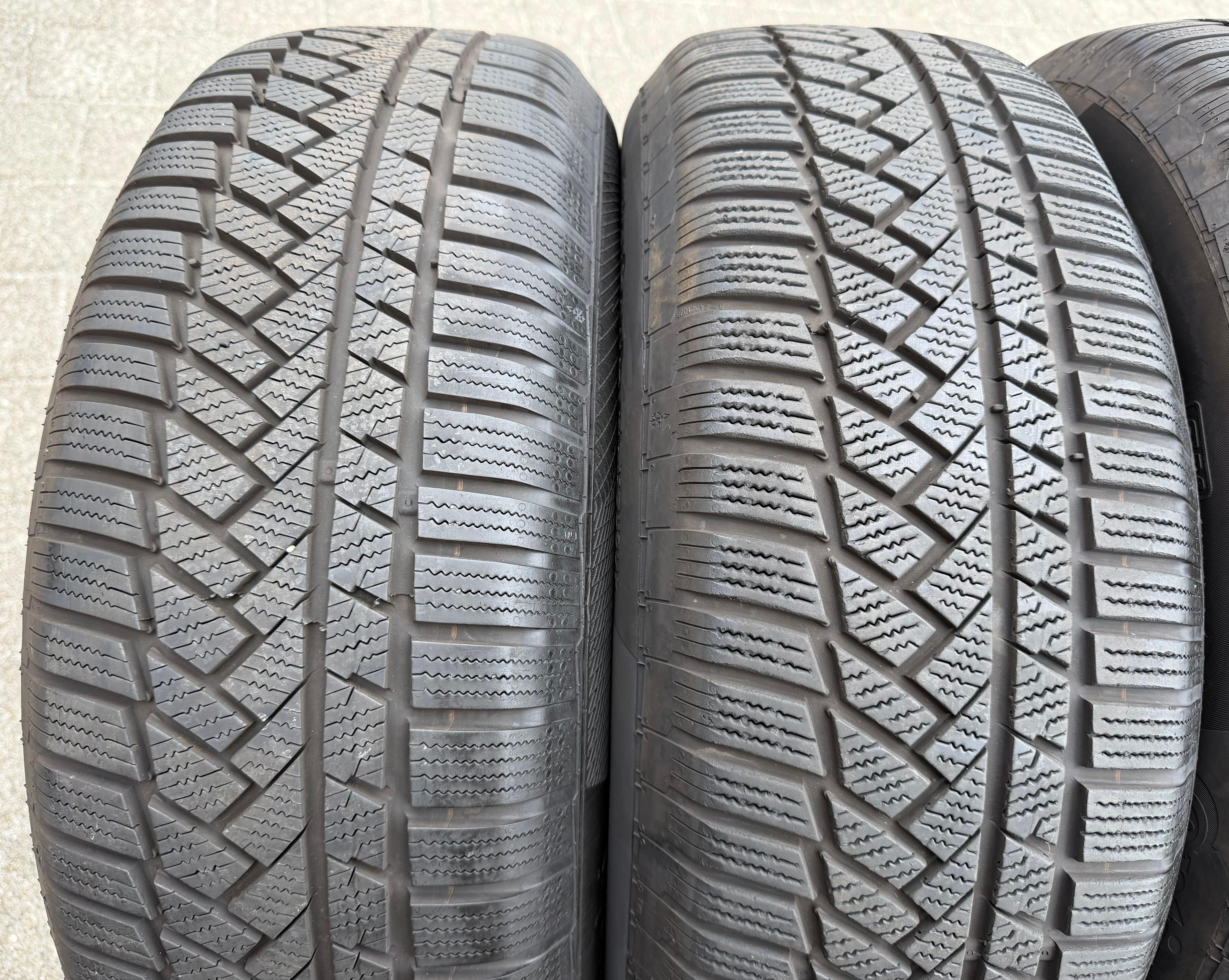 4 Original 17" Alu Winterräder Audi Q5 FY 80A601025J 7x17 ET34 235/65R17 104H Continental