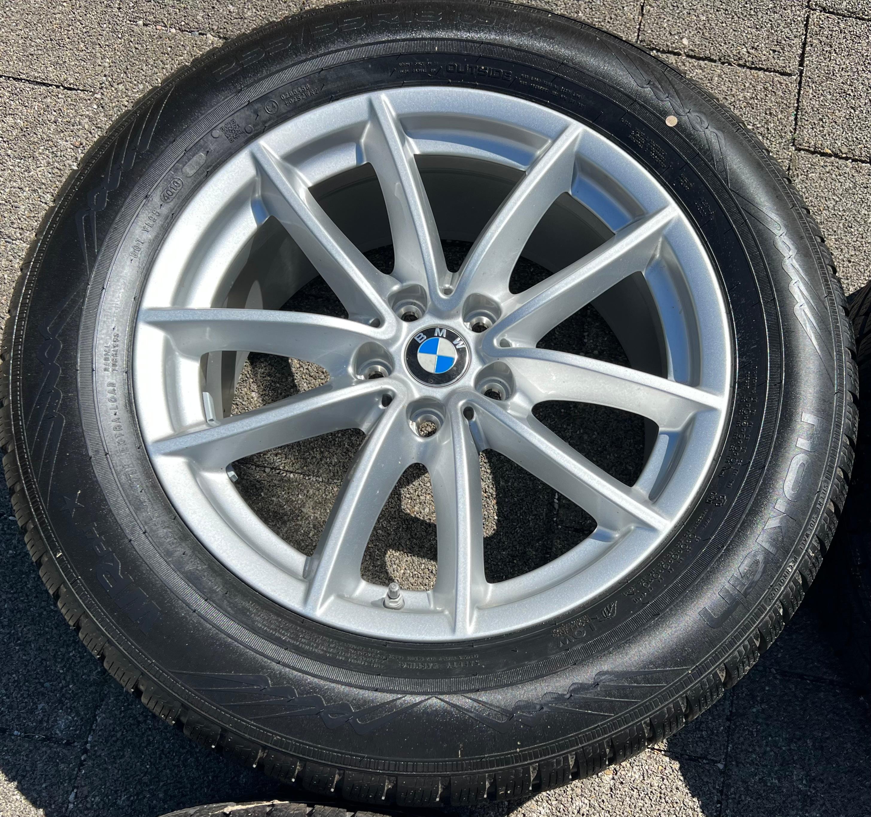 4 ORIGINAL 18" ALU WINTERRÄDER BMW X5 G05 255/55R18 109H NEU RDKS FREIHAUS