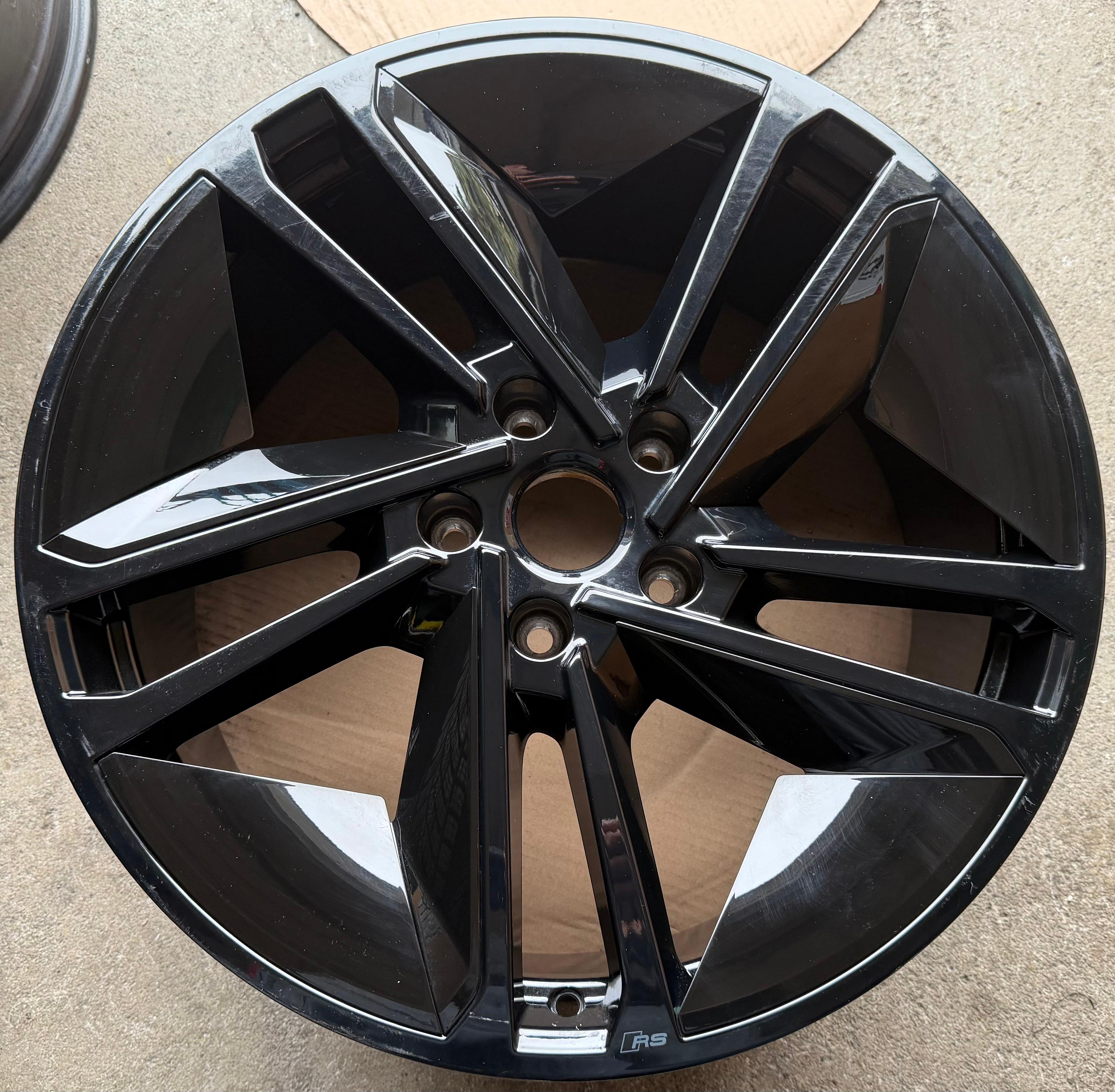 1 X ORIGINAL 21" ALUFELGE AUDI E-TRON GT RS 4J3601025AC VORDERACHSE FREIHAUS