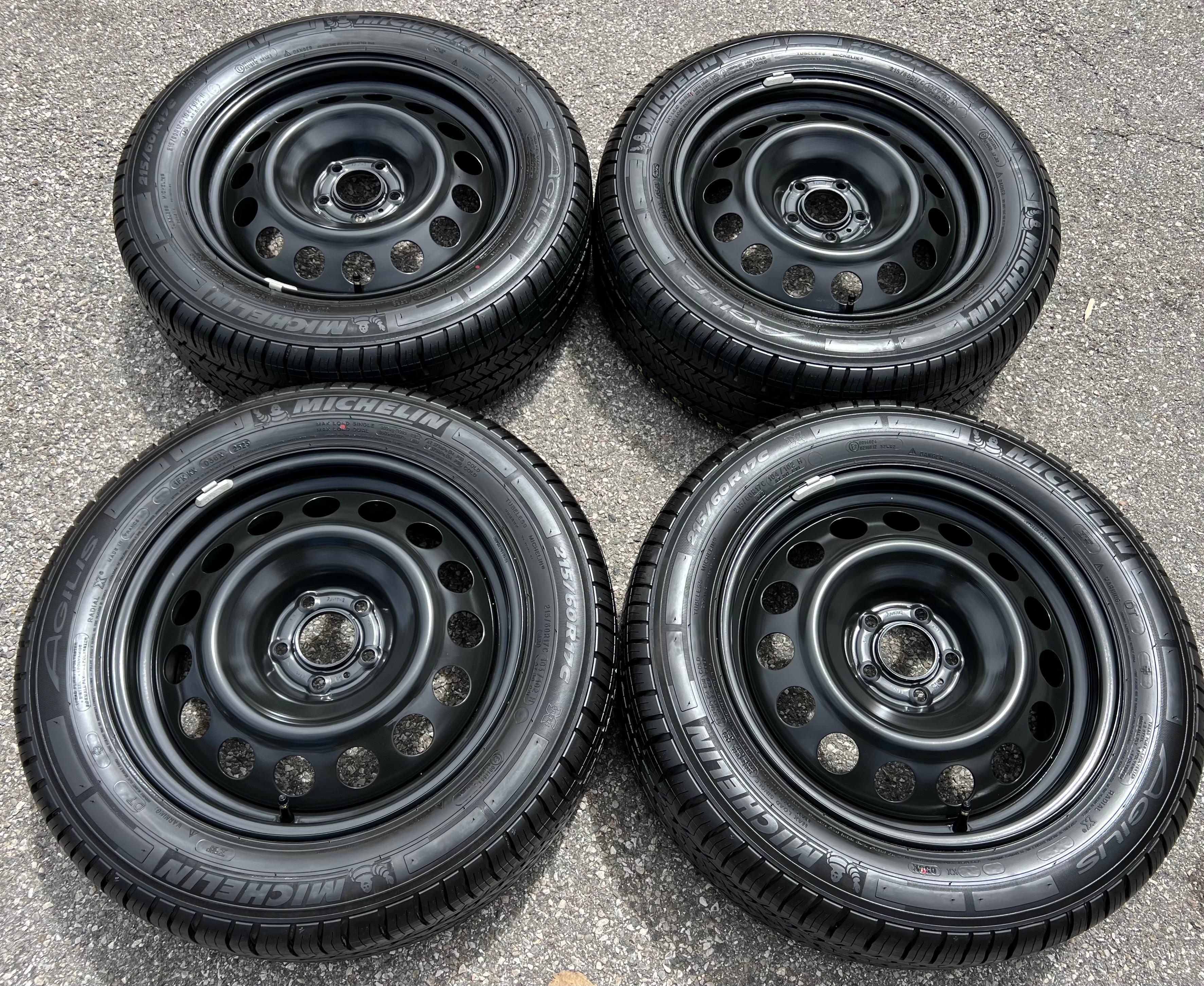 4 ZOMERWIELEN PEUGEOT EXPERT V CITROEN JUMPY TOYOTA PROACE 215/60R17C 104/102H - GRATIS BEZORGING