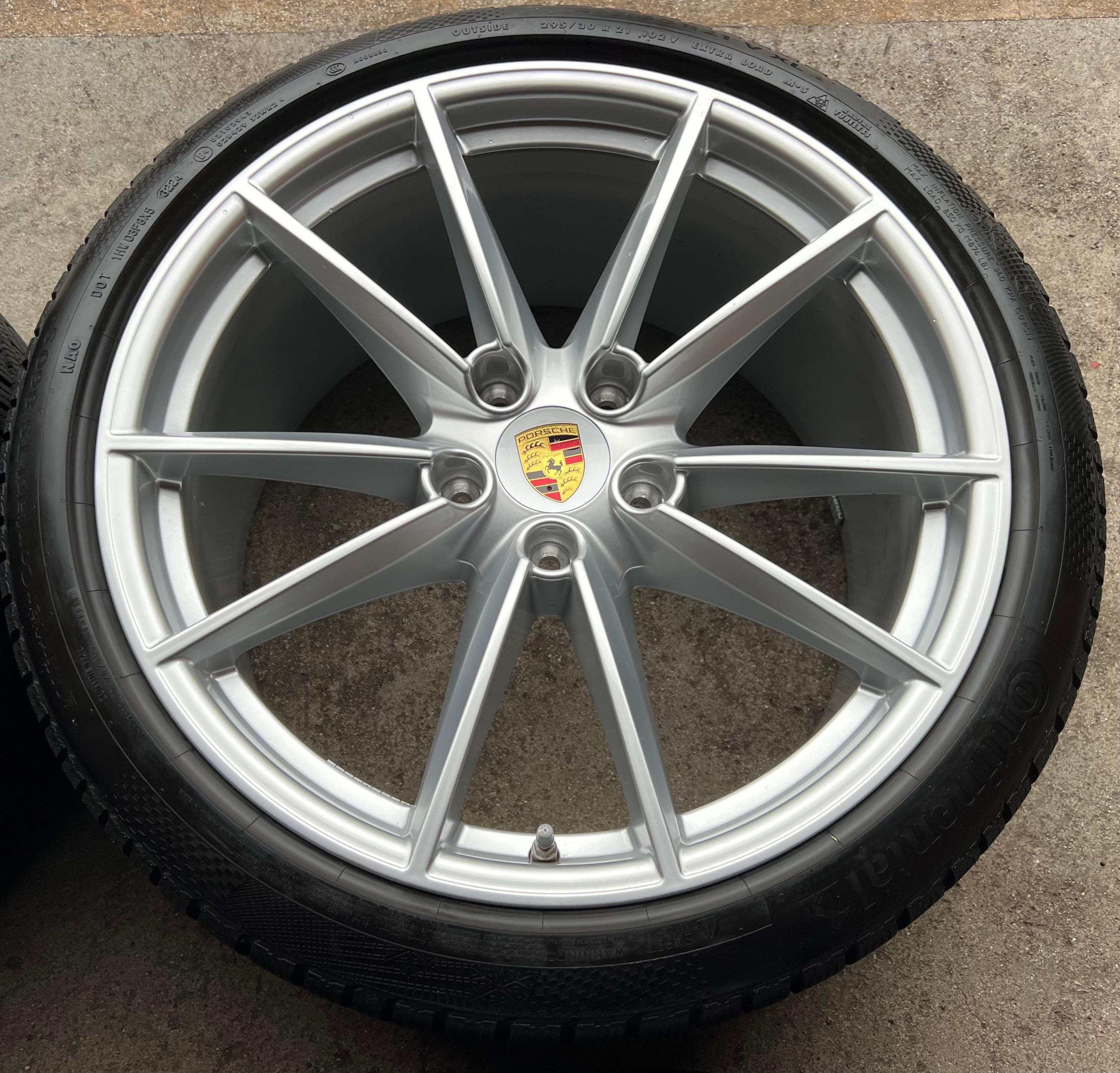 4 ORIGINAL 20" 21" ALU WINTERRÄDER PORSCHE 911 992 992601025C 992601025D 2024 RDKS