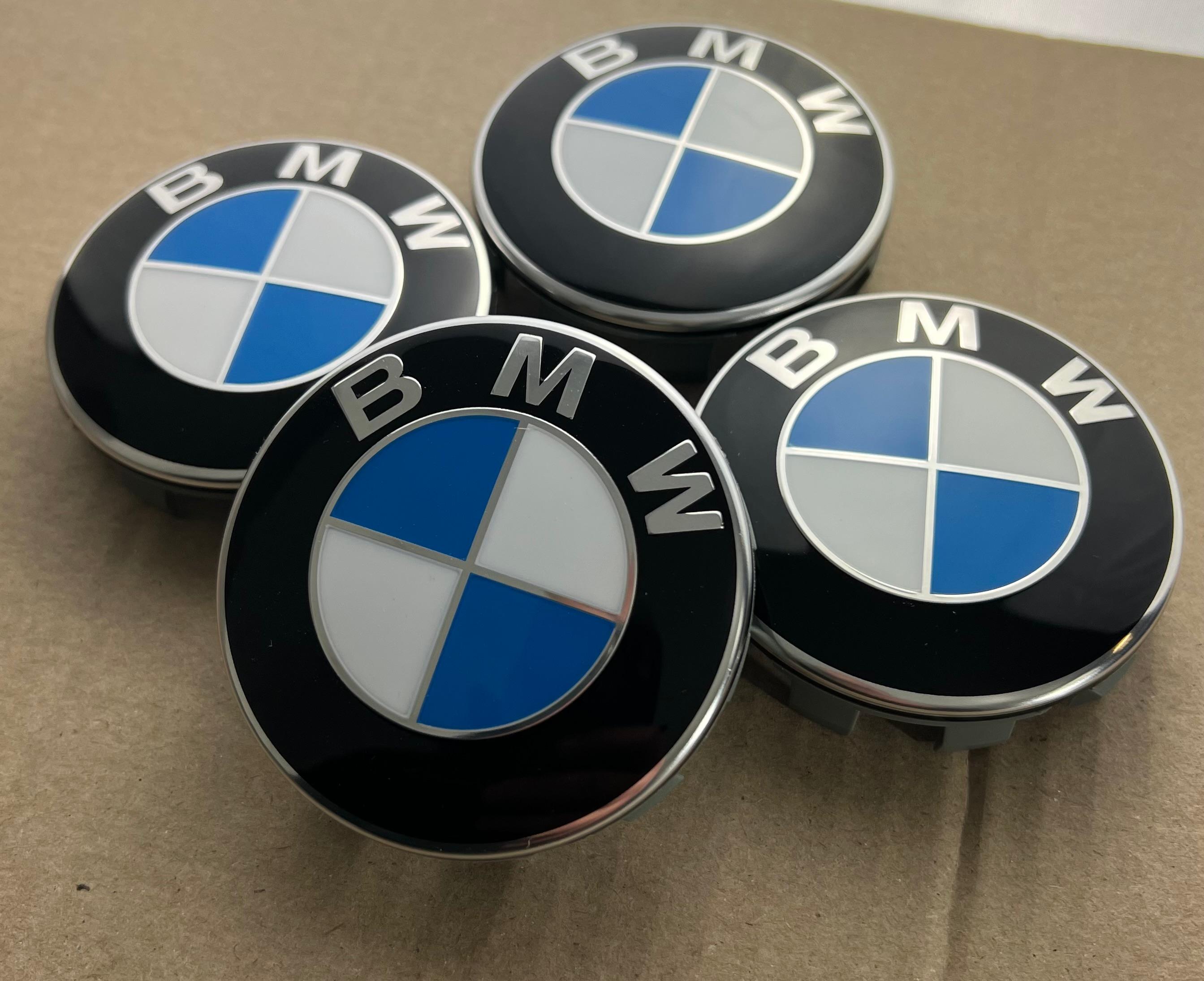 4 ORIGINAL NABENDECKEL 68MM BMW 1ER REIHE F20 3ER F30 E90 5ER F10 X1 E84 X5 F15