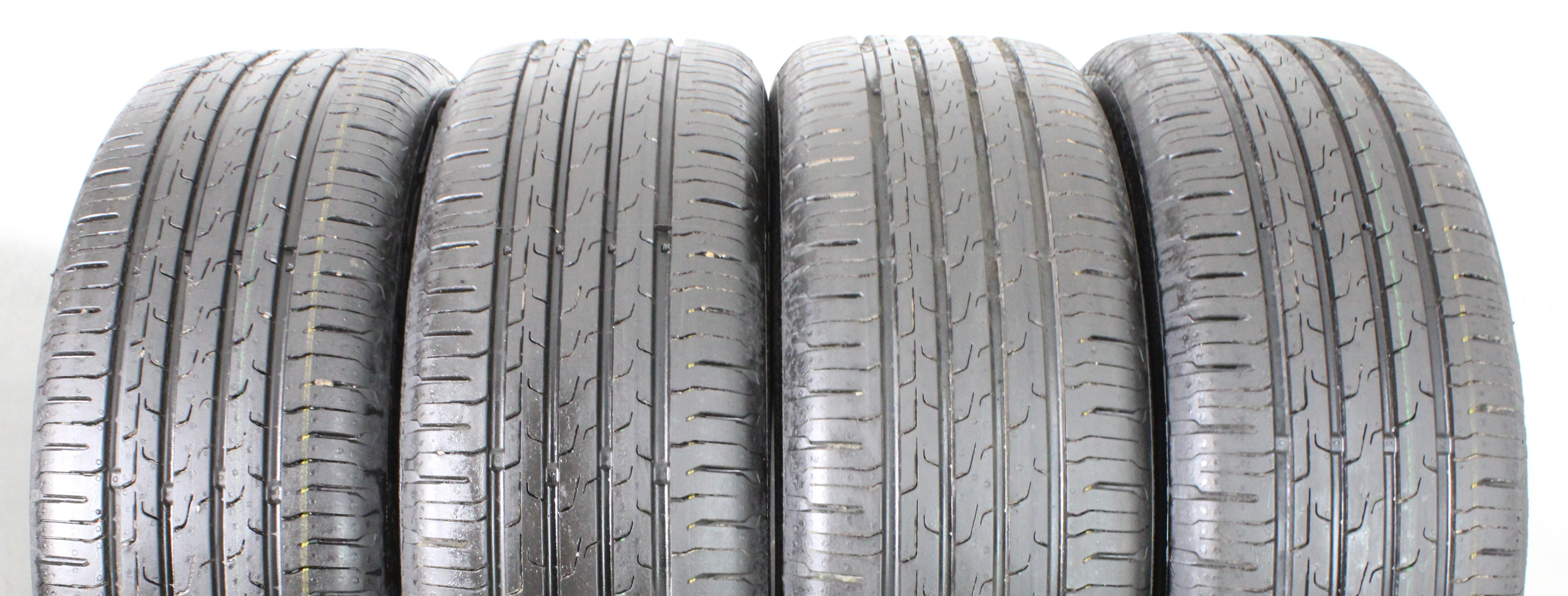 4 x 195/55R16 87H Sommerreifen Continental Eco Contact 6 Volles Profil 2022