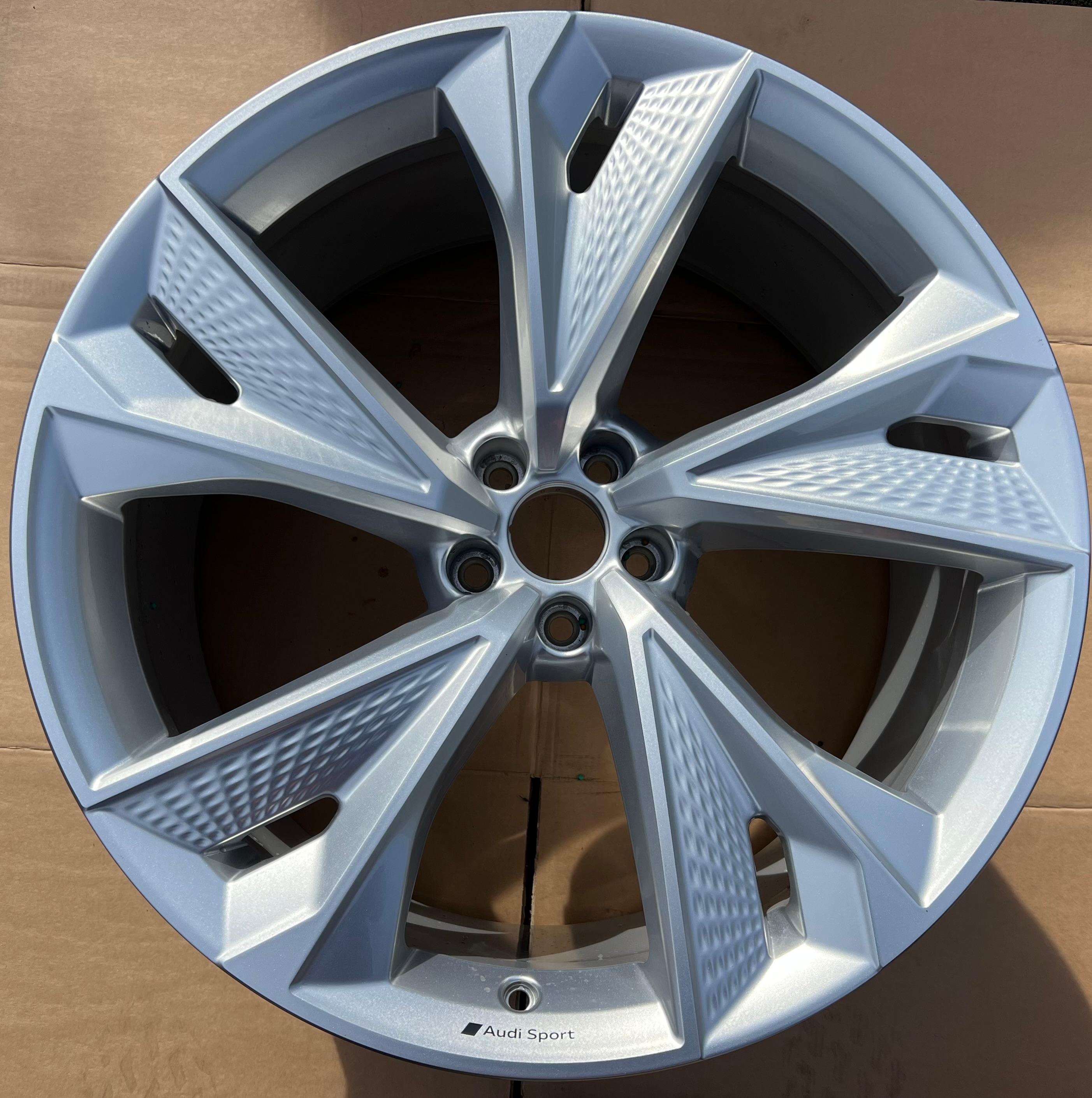 1 X RUOTA ORIGINALE IN ALLUMINIO 22" AUDI A6 4K C8 F2 4K0601025AT 10x22 ET19 FREIHAUS
