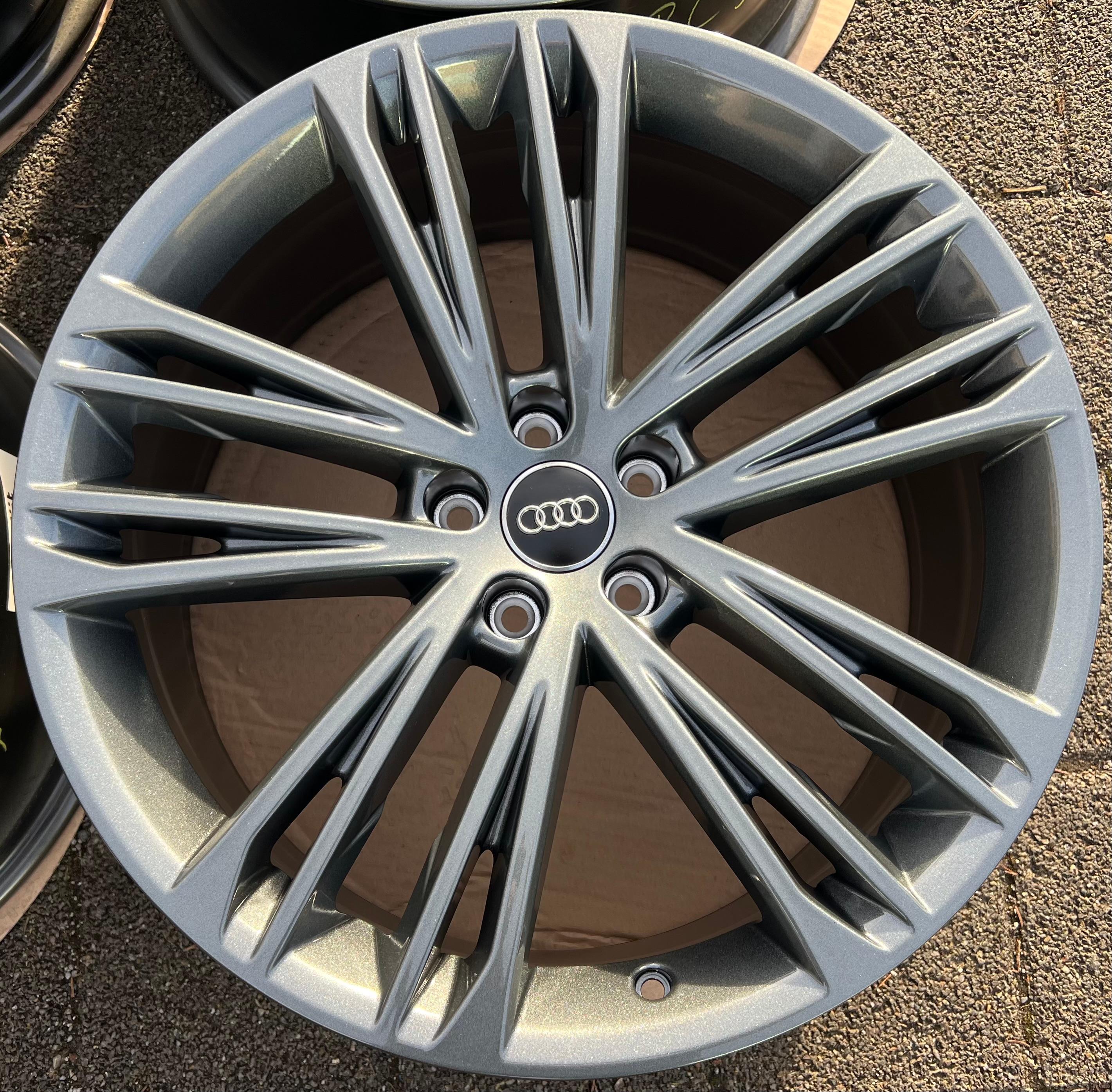 4 LLANTAS DE ALEACIÓN ORIGINALES DE 20" PARA AUDI A7 S7 4K 8,5x20 ET30 4K8601025AK NUEVAS