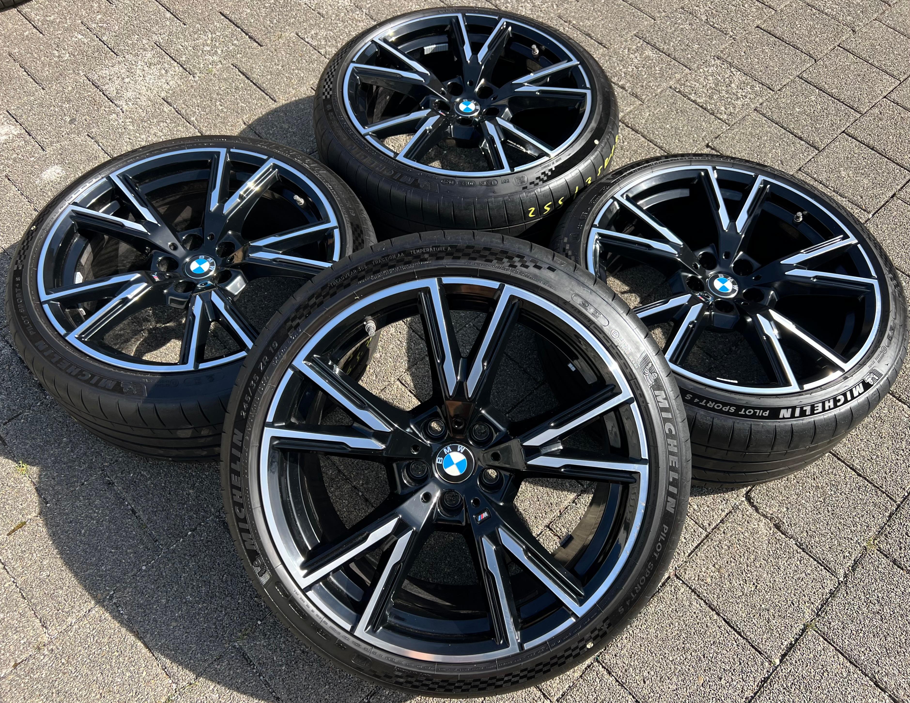 4 ROUES D'ÉTÉ ORIGINALES 19" EN ALU BMW SÉRIE 2 COUPÉ G42 STYLING M893 MICHELIN